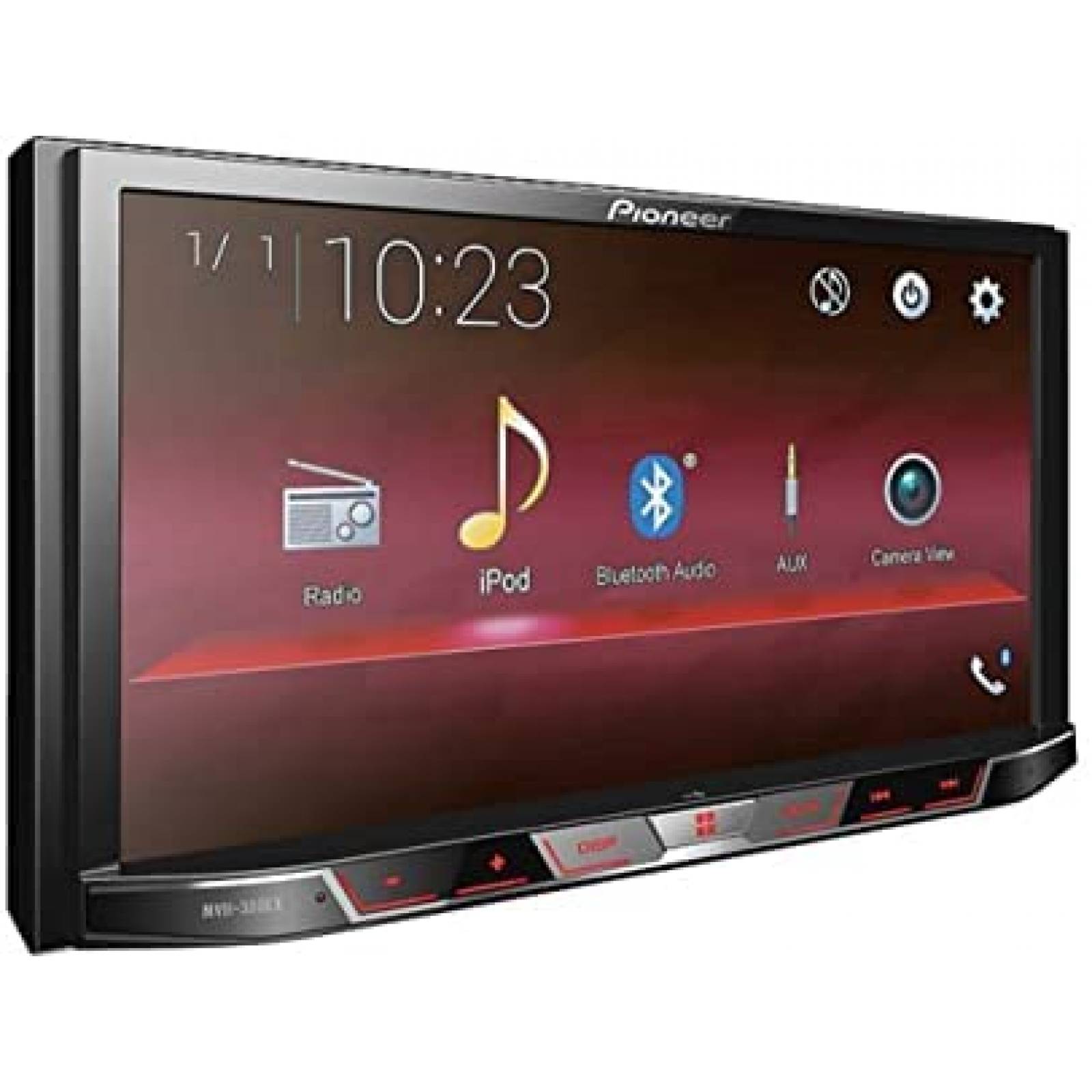 Estereo De Coche PIONEER Doble Din Bluetooth 7 Pulgadas