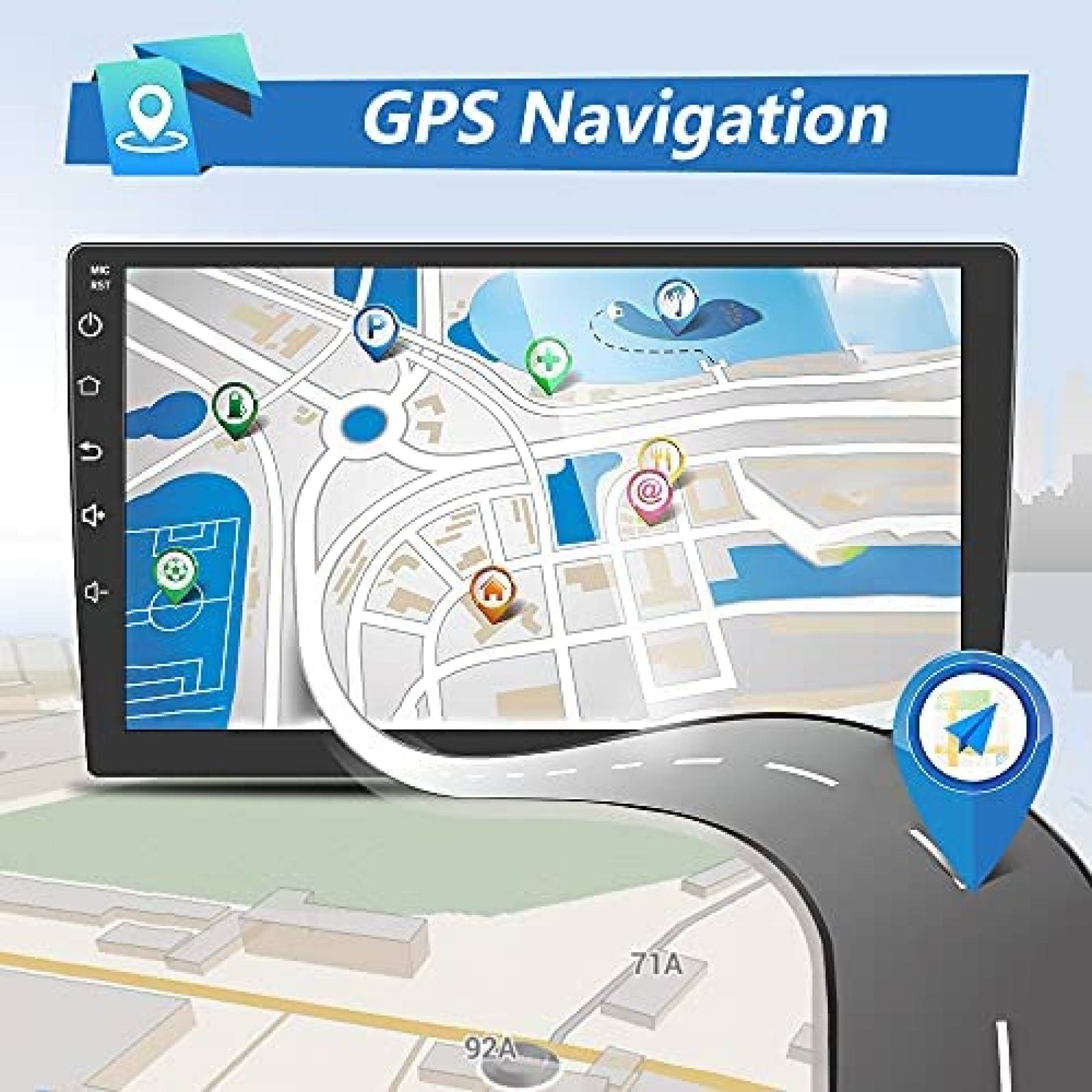 Estereo Auto AWESAFE 9'' Tacoma 2005 - 2015 Wifi Soporte JBL