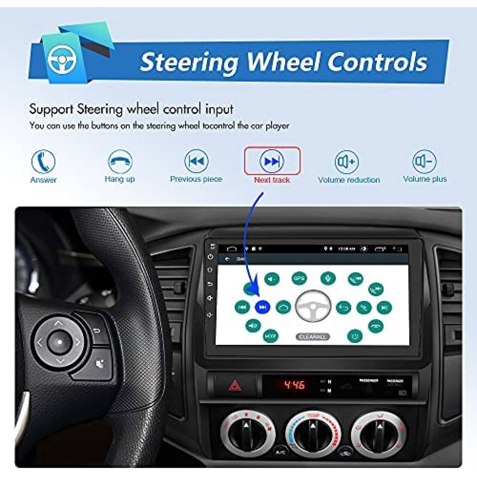 Estereo Auto AWESAFE 9'' Tacoma 2005 - 2015 Wifi Soporte JBL