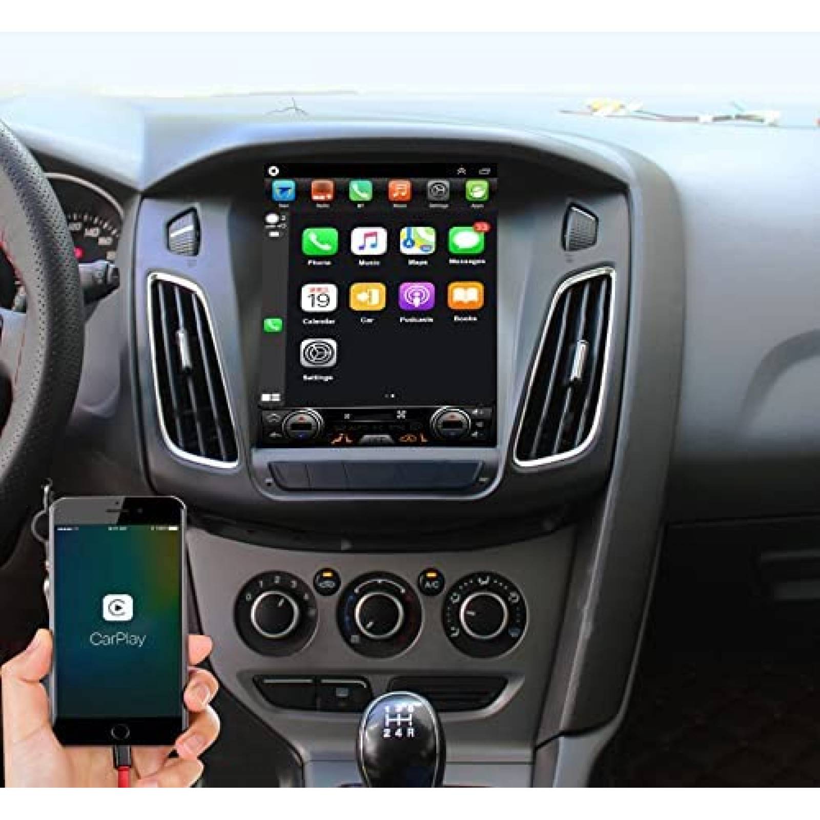 Estereo Auto Topdisplay 10.4'' Focus 2012 - 2018 Touch Wifi