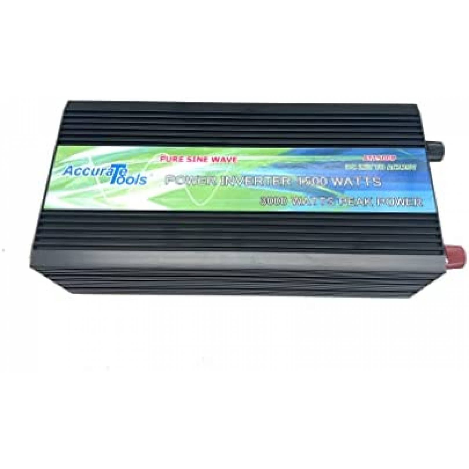 Inversor de Corriente para Carro 1500W PSW 12V a 120V