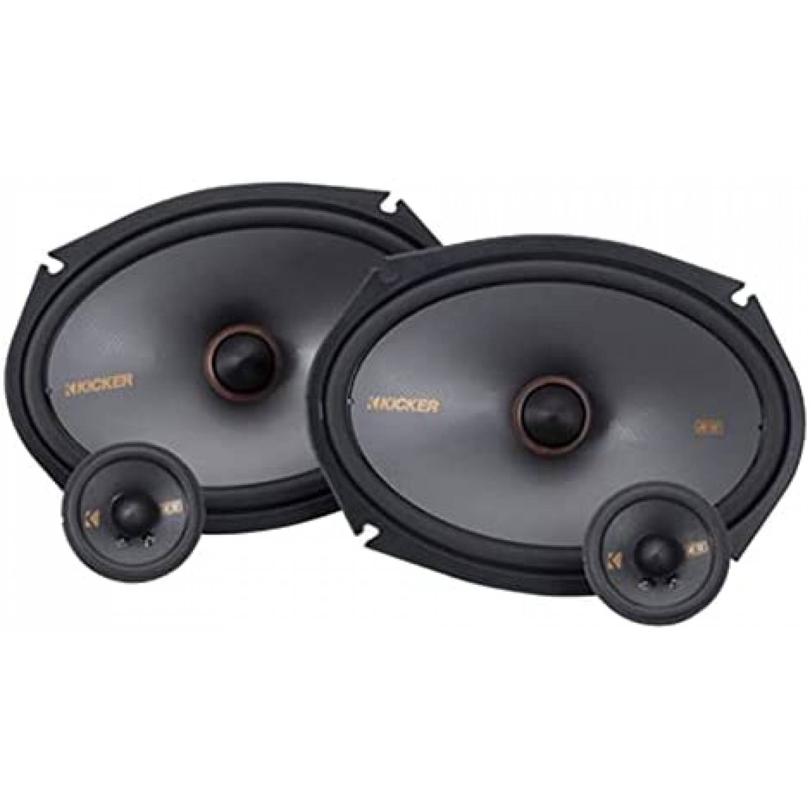 Set Bocinas para Carro KICKER KSS269 6x9 200w 2.75" tweeters