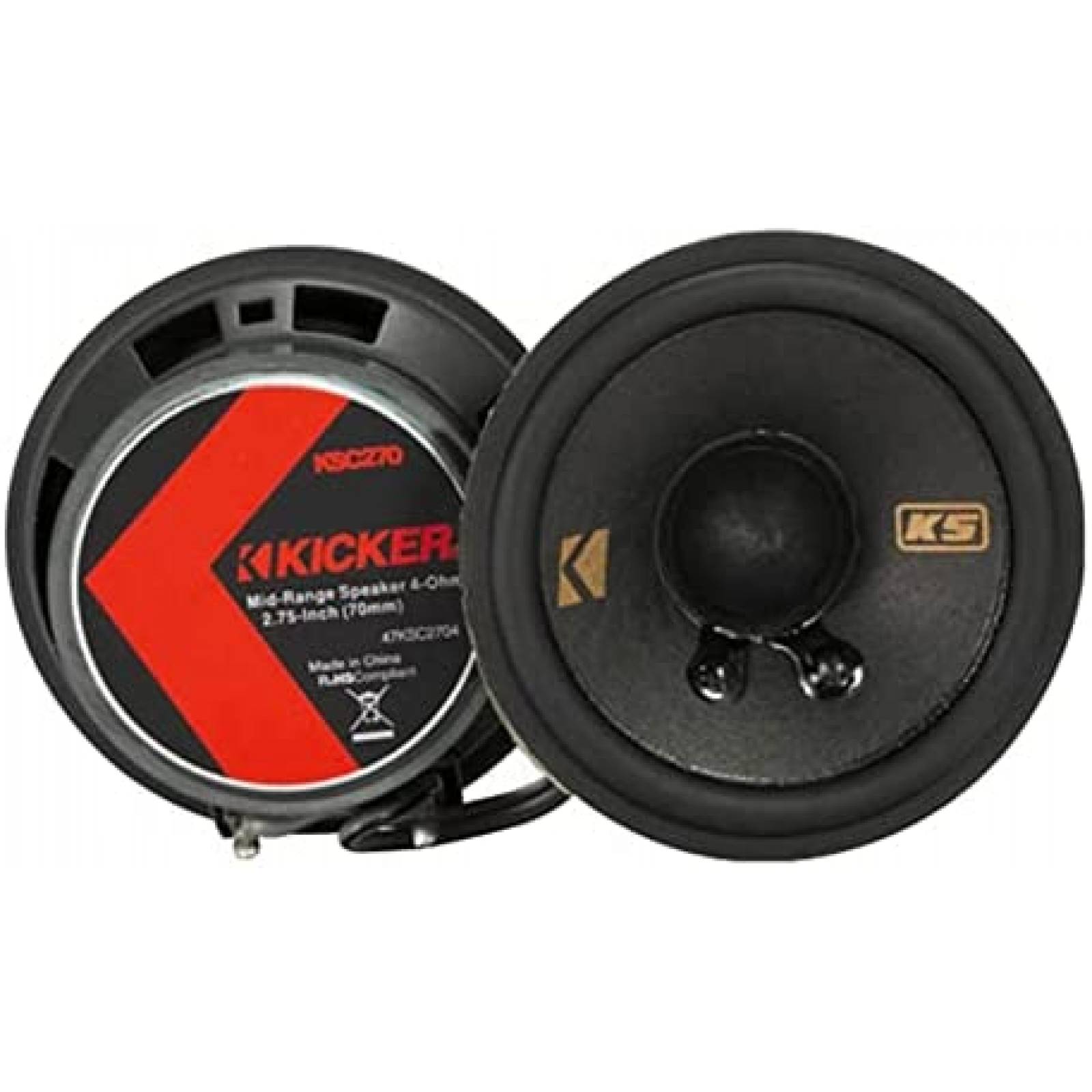 Set Bocinas para Carro KICKER KSS269 6x9 200w 2.75" tweeters