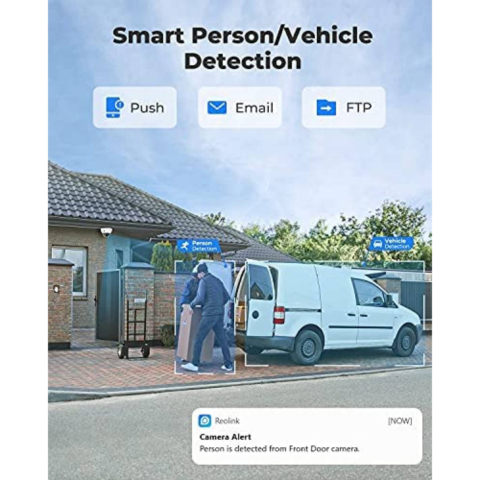 Camara de Seguridad REOLINK 4K Zoom Optico 5x IK10 -Blanco