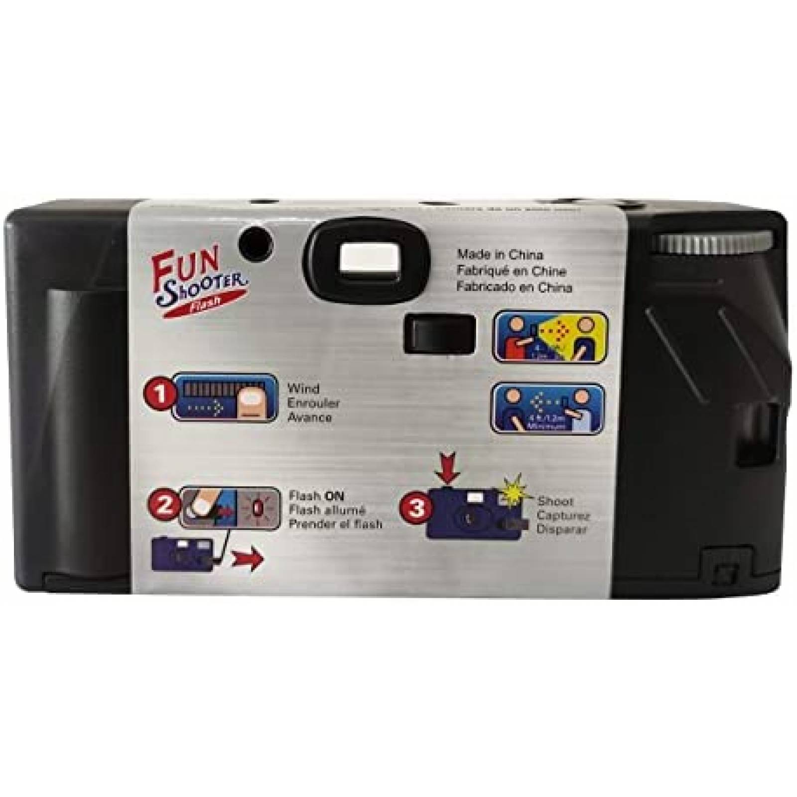 Camara Desechable 1 Shot 35mm 27 Exposiciones 2 Piezas -Azul