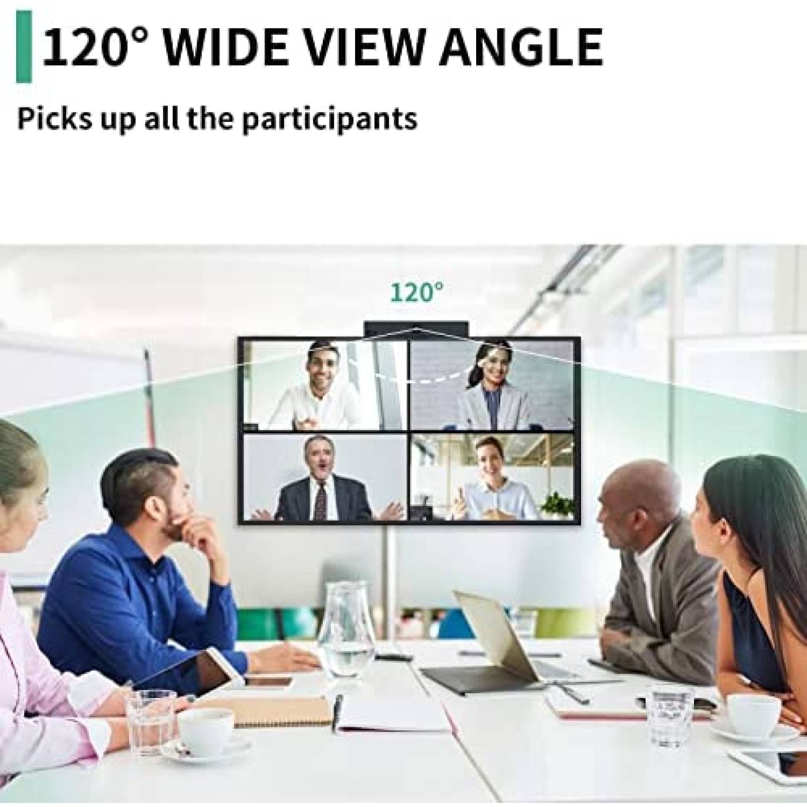 Sistema Camara para Conferencias Yealink Microfono Bluetooth