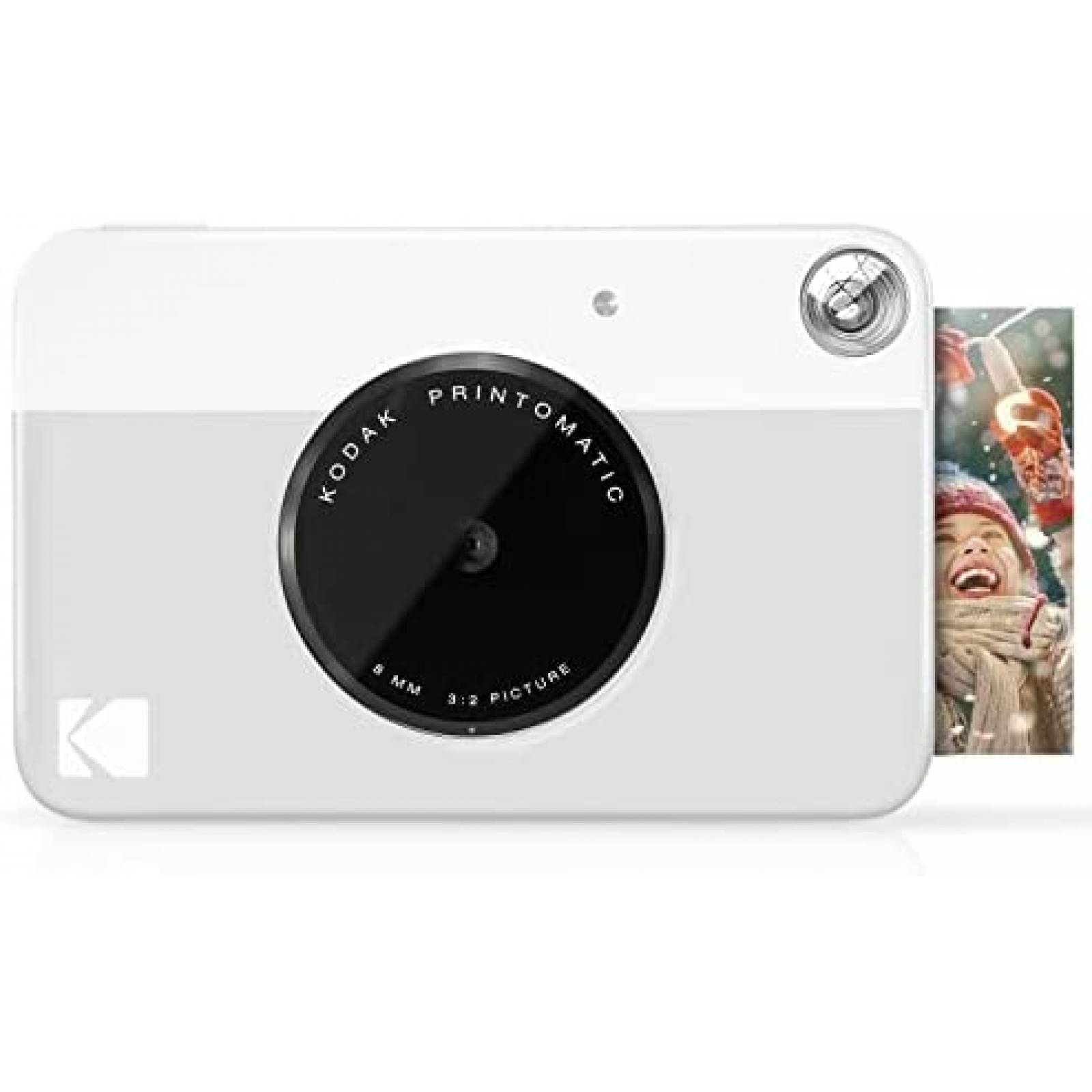 Camara Digital Zink Kodak 50 Hojas de Revelacion -Blanco