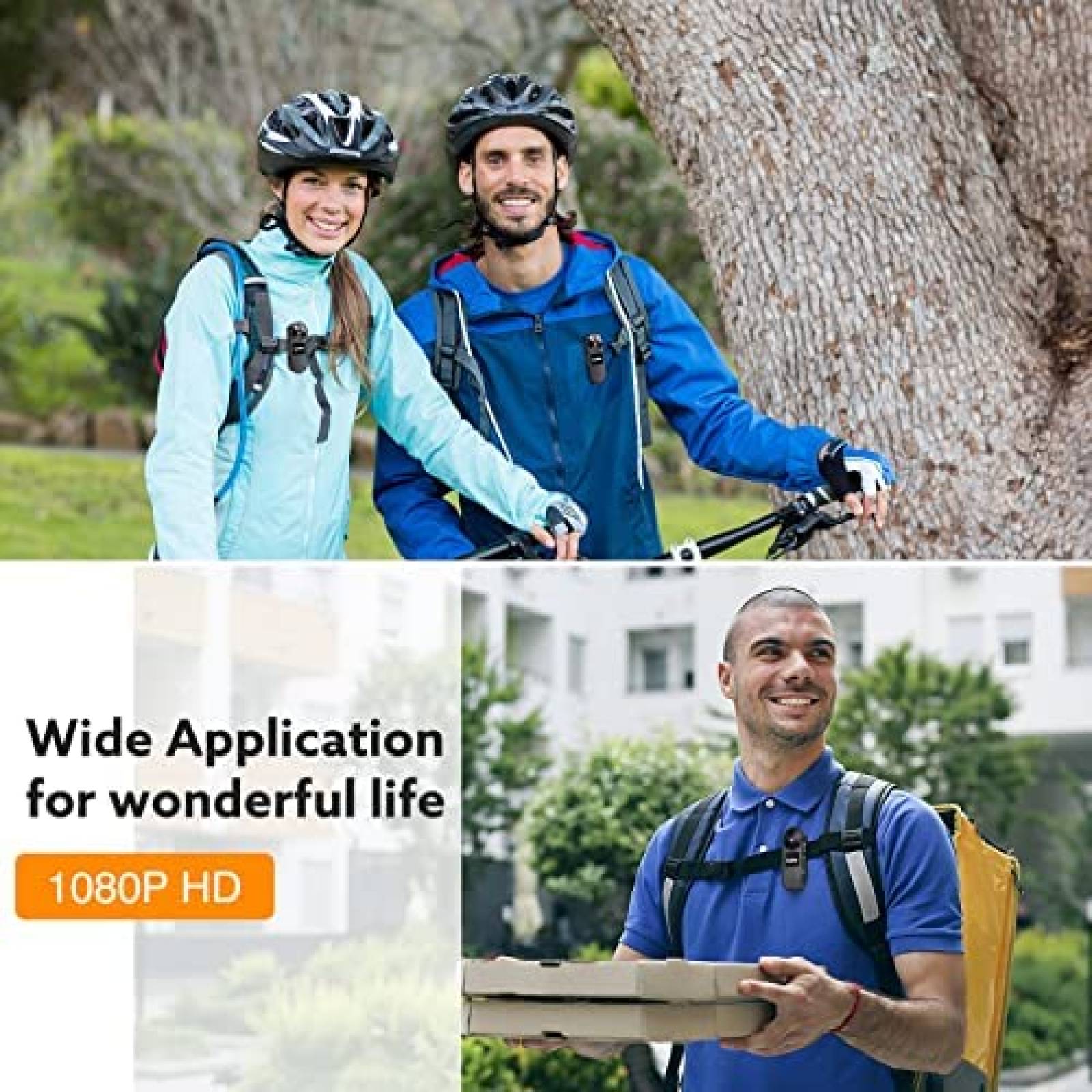 VideoCamara Losfom Z04 32G con Montaje de Cuerpo -Negro