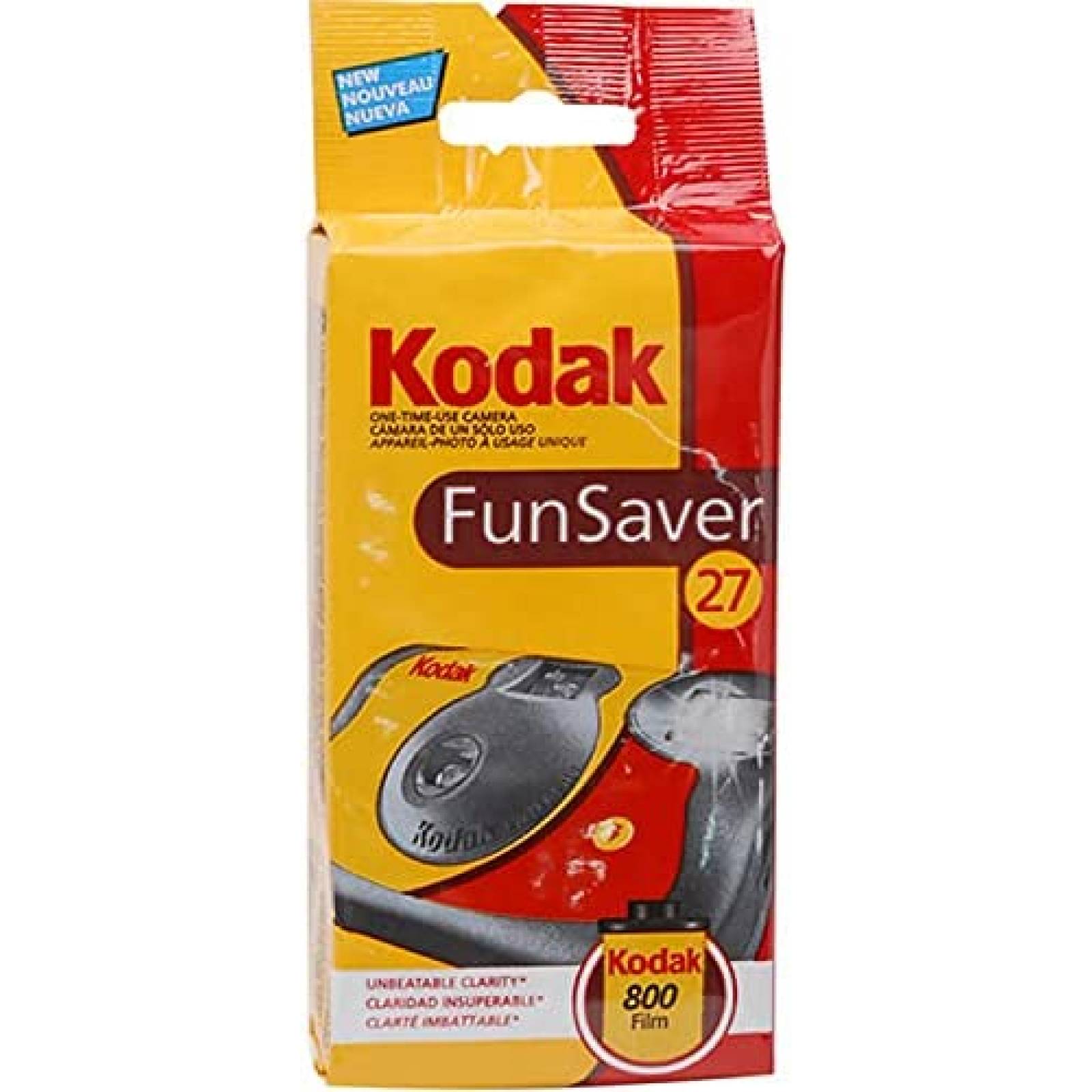 Camara Desechable Kodak Fun Saver 27 Exposiciones Con Paño