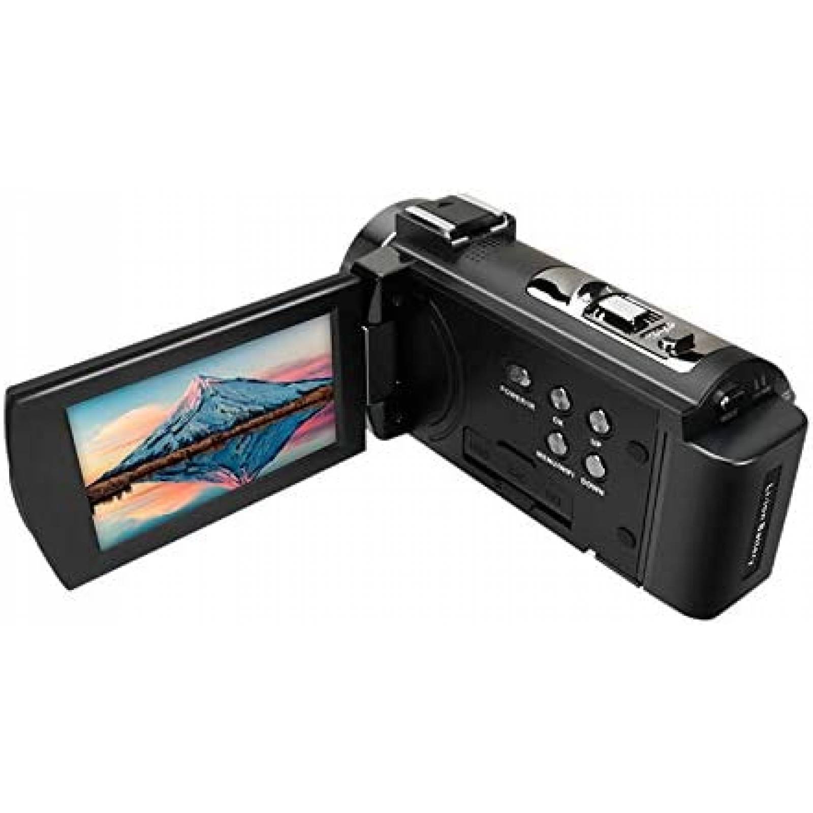 VideoCamara Ordro AE8 Ultra HD 4K 1080p 60fps -Negro