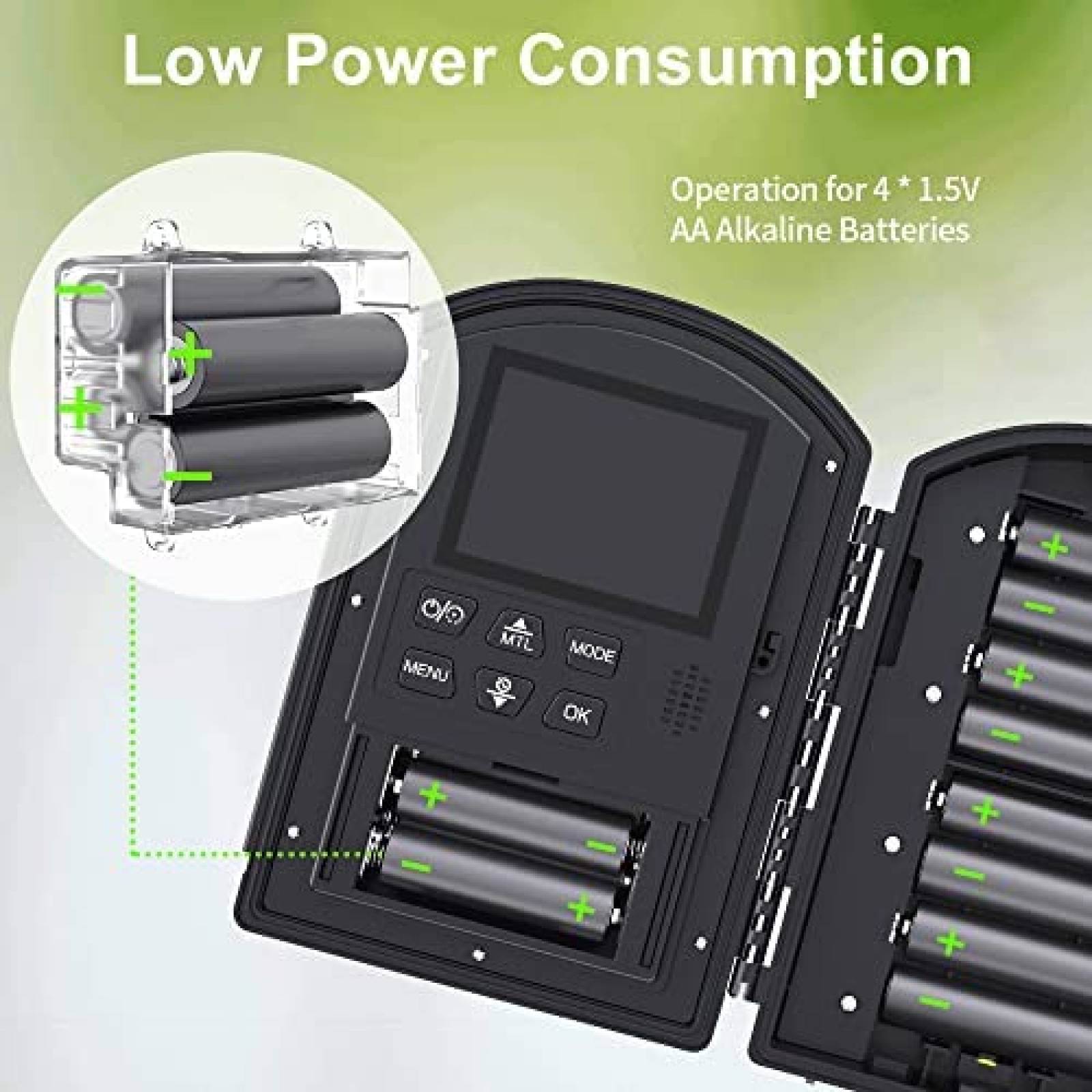 VideoCamara Dsoon para Exterior 2.4'' 1080p -Negro