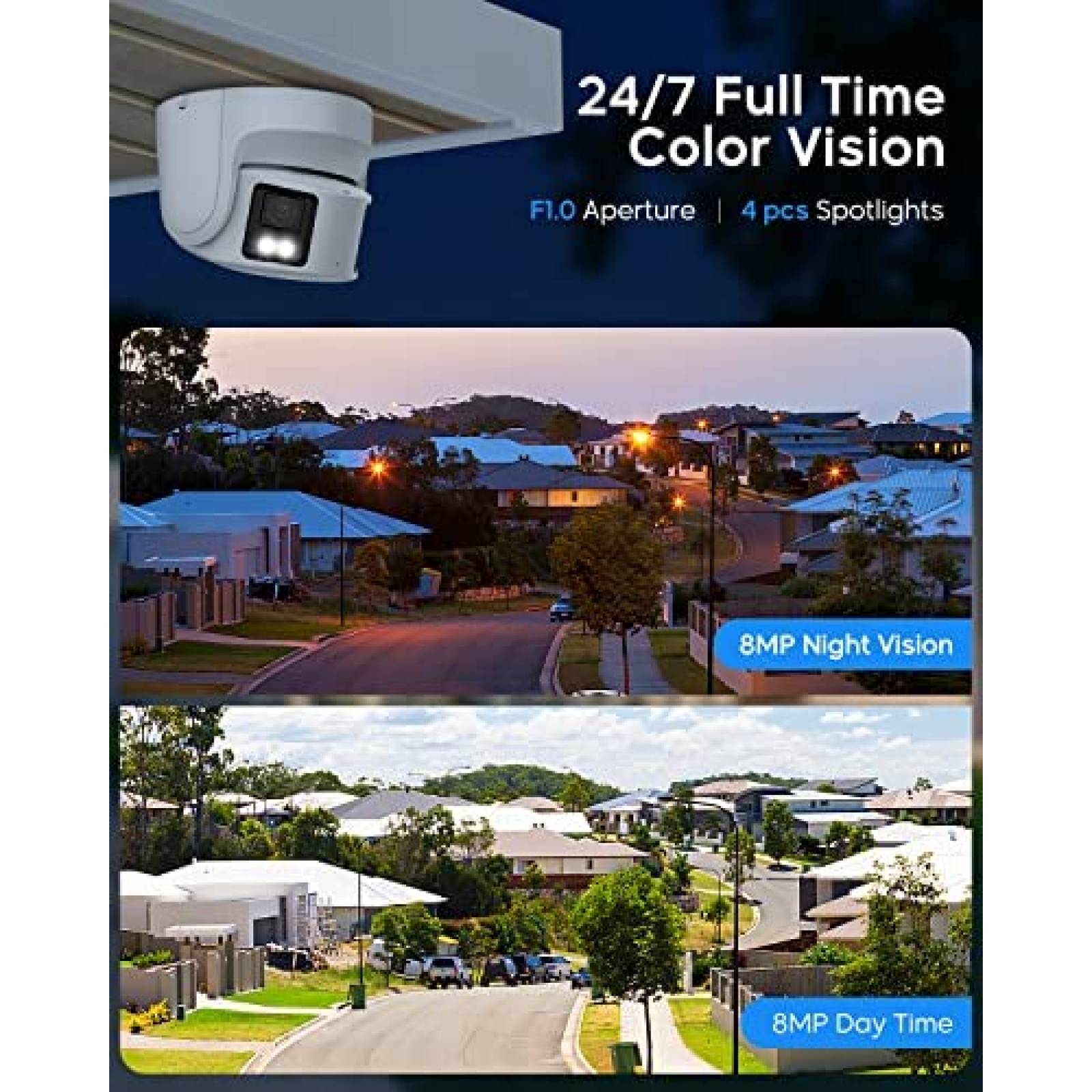 Camara de Seguridad HITOSINO DS-2CD2347G1-LU Vision Nocturna