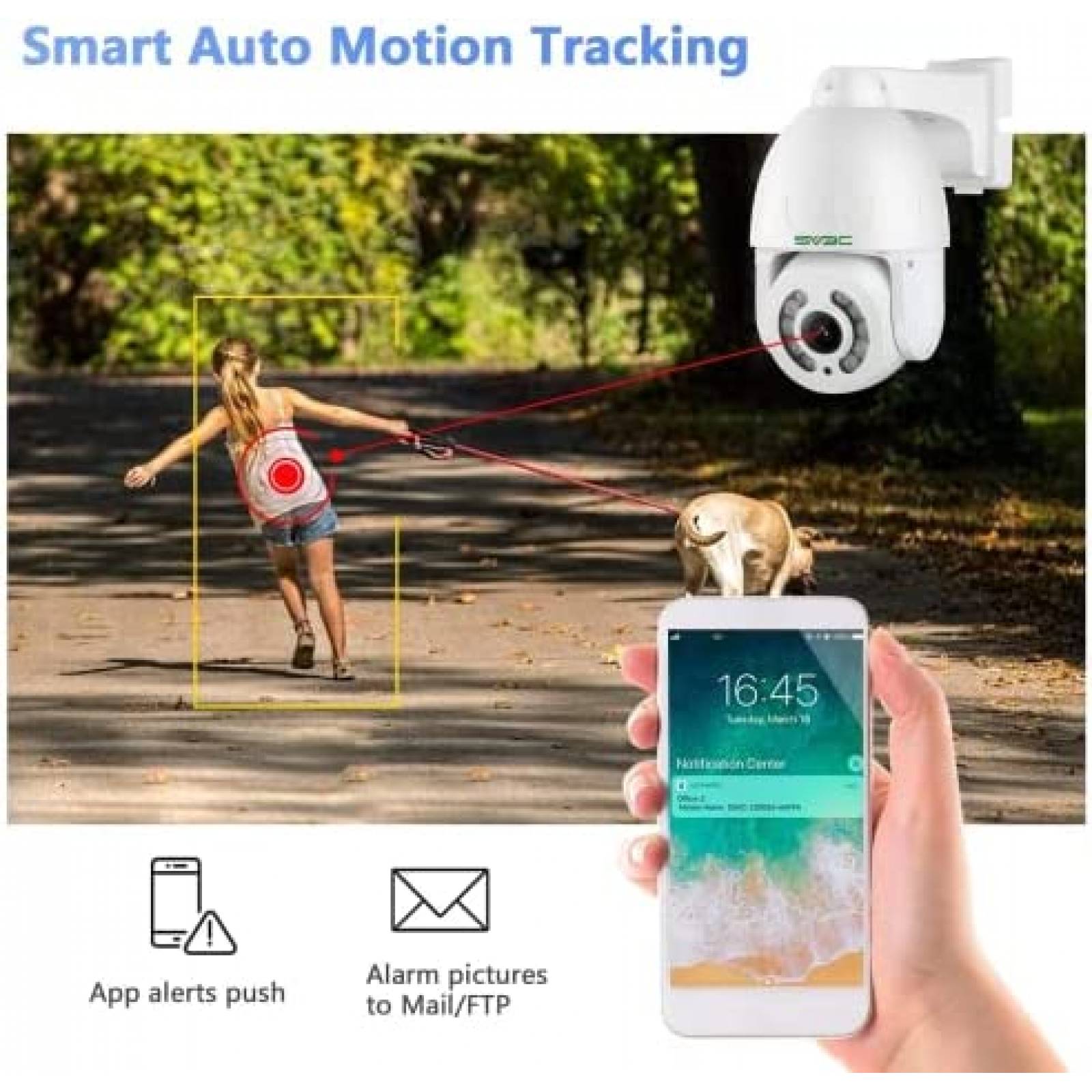 Camara de Seguridad SV3C SD10POE-5MP-HX Alambrica Resistente