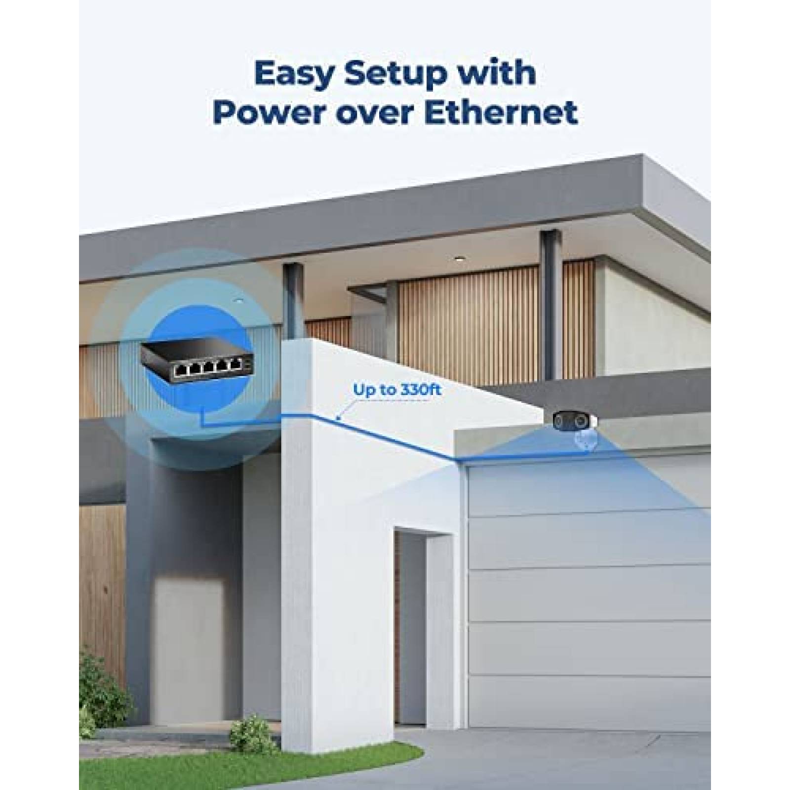 Sistema de Camaras de Seguridad REOLINK Zoom Hibrido 6x