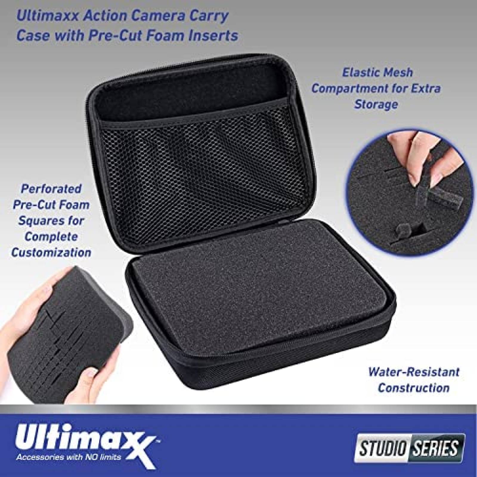 Camara Accion Insta360 ONE X3 SD 64GB c/Accesorios -Negro