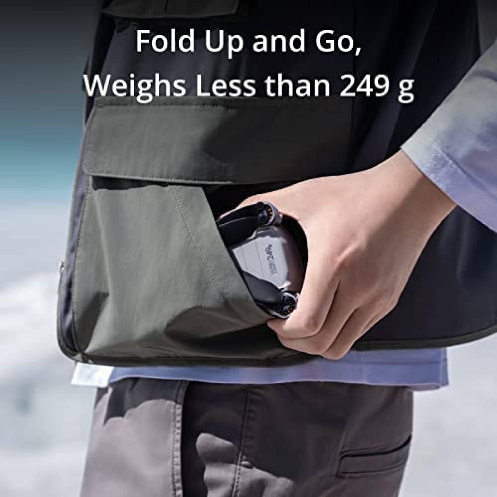 Dron DJI Mini 3 Pro Ligero y Plegable con Camara con Video