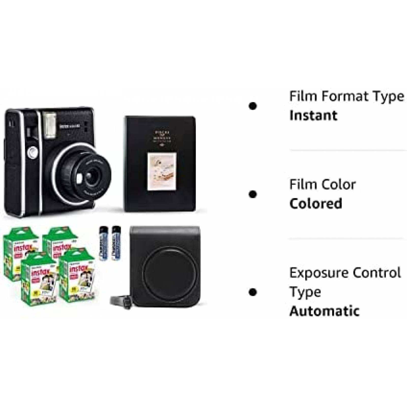 Camara Instantanea Fujifilm Instax Mini40 + Accesorios -N