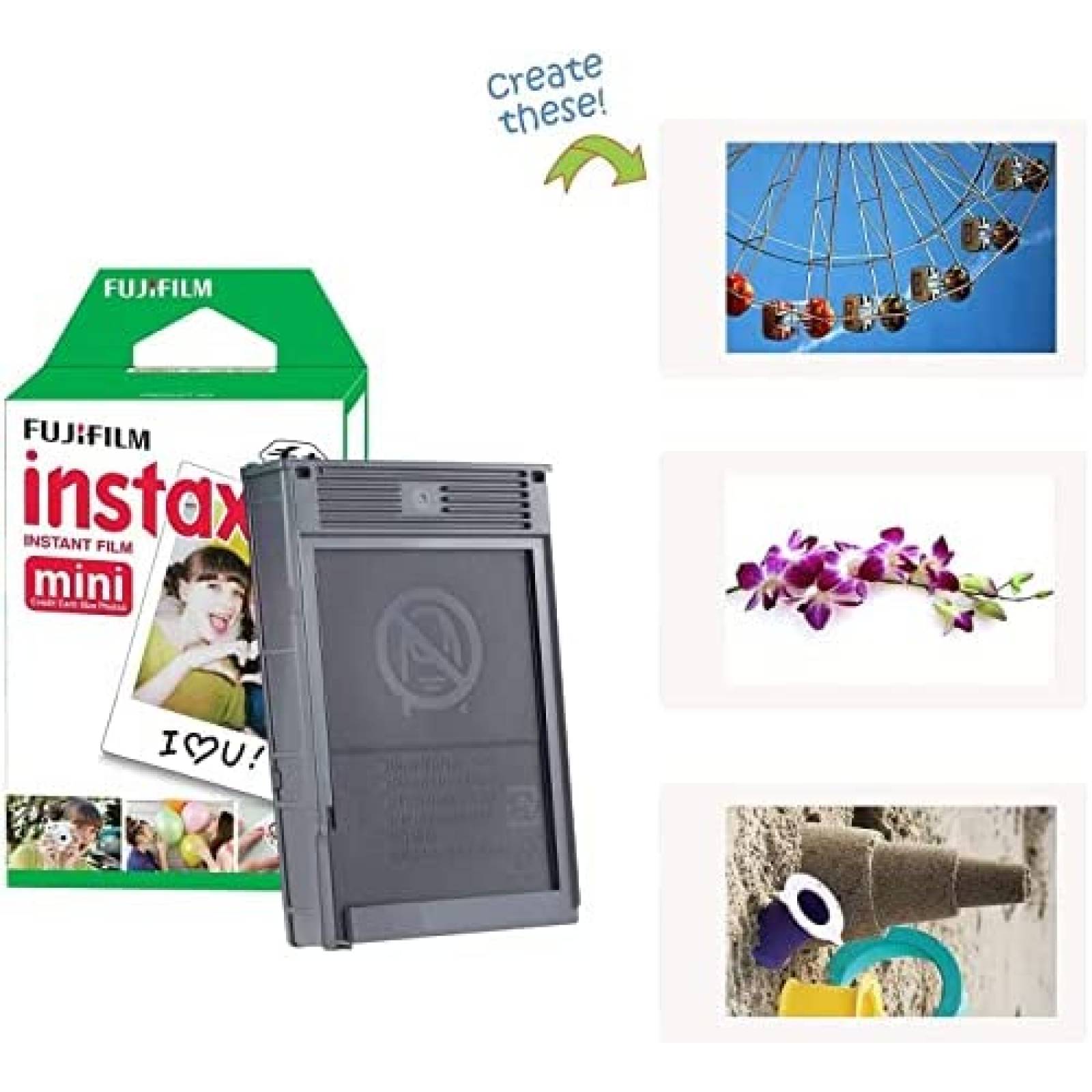 Camara Instantanea Fujifilm Instax Mini11 y Accesorios -Bco