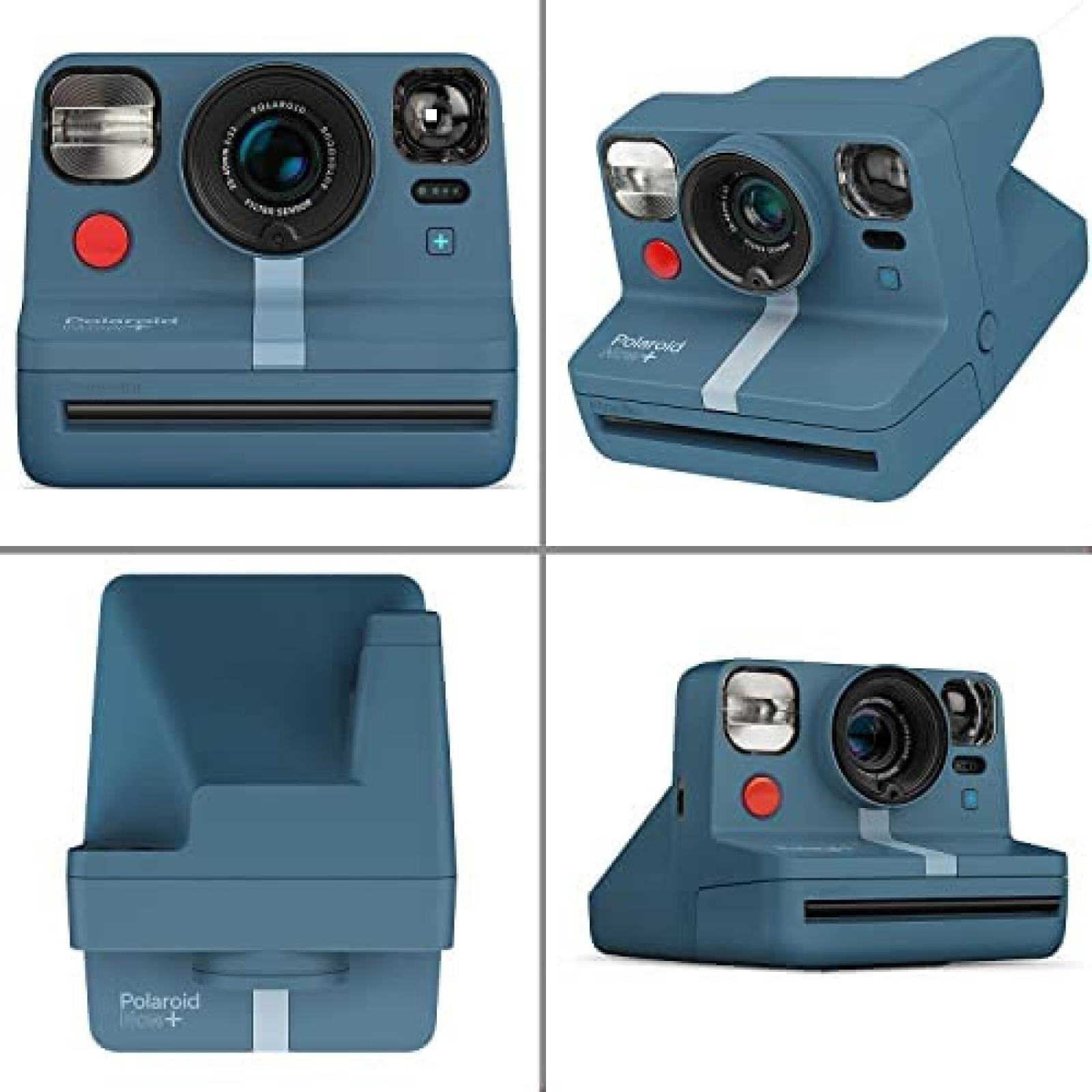 Camara Instantanea Polaroid Now+ con Accesorios -Azul