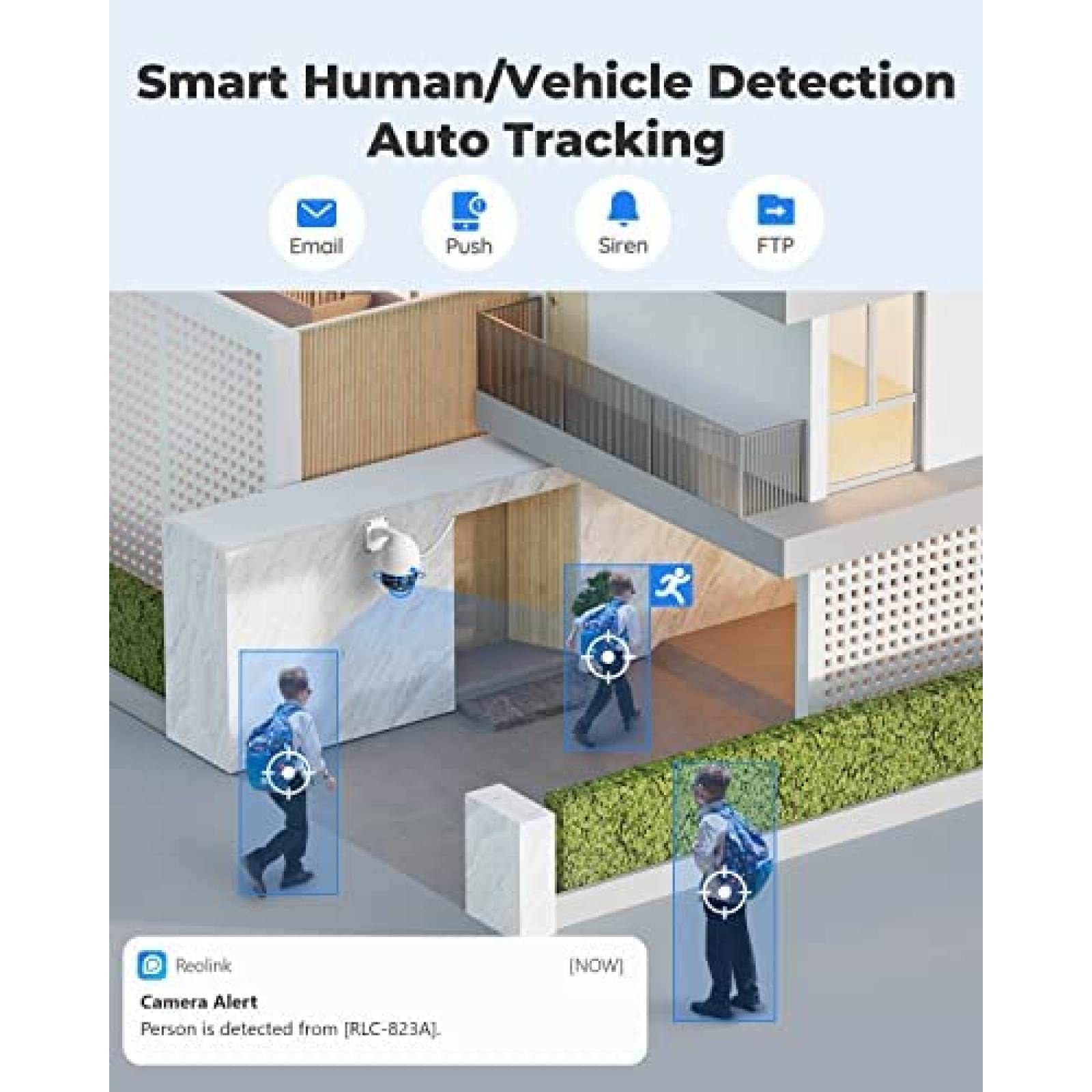 Sistema de Camaras de Seguridad REOLINK 4K Zoom Optico 5x