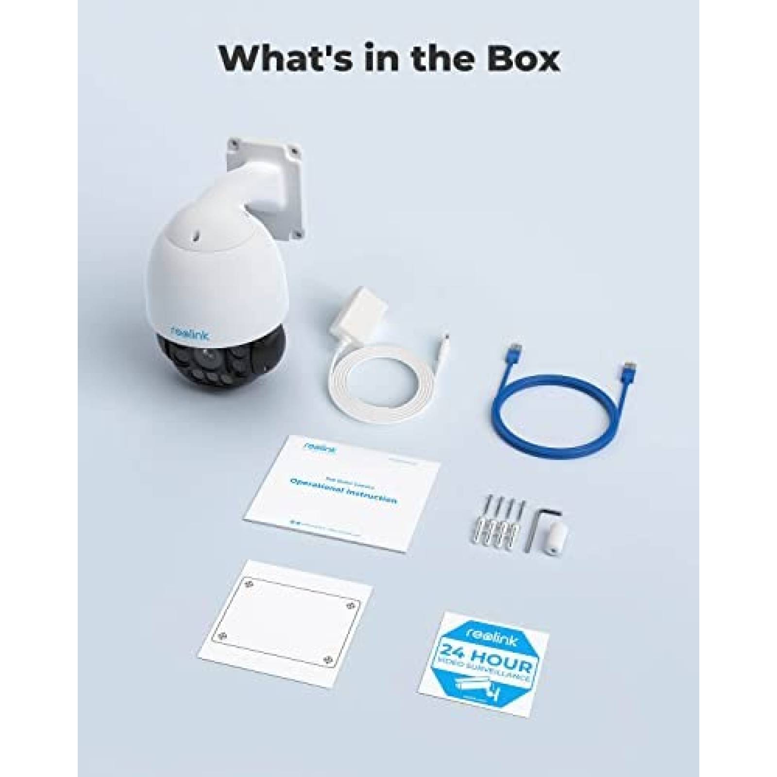 Sistema de Camaras de Seguridad REOLINK 4K Zoom Optico 5x