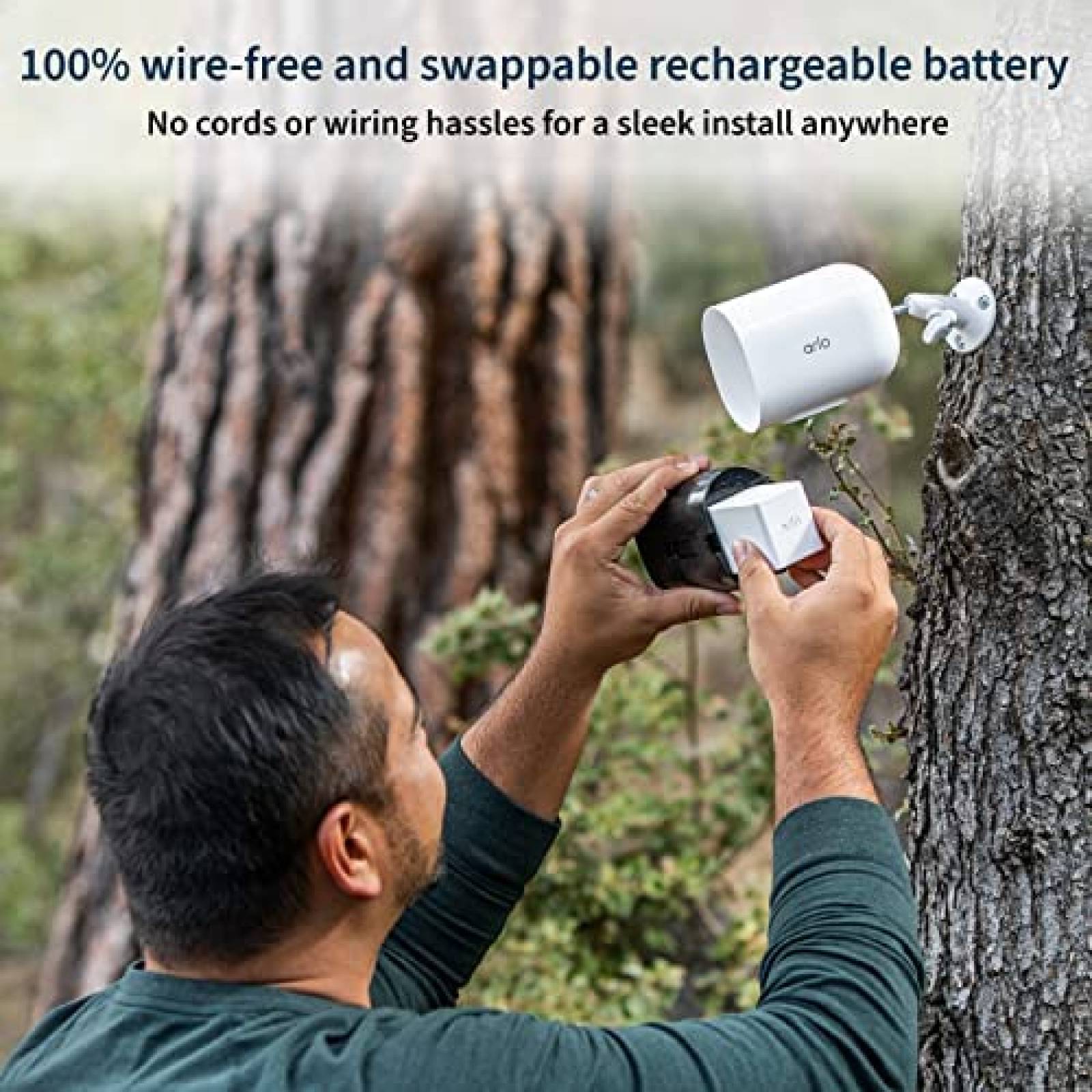 Camara de Seguridad Arlo Go 2 LTE o Wi-Fi Vision Nocturna