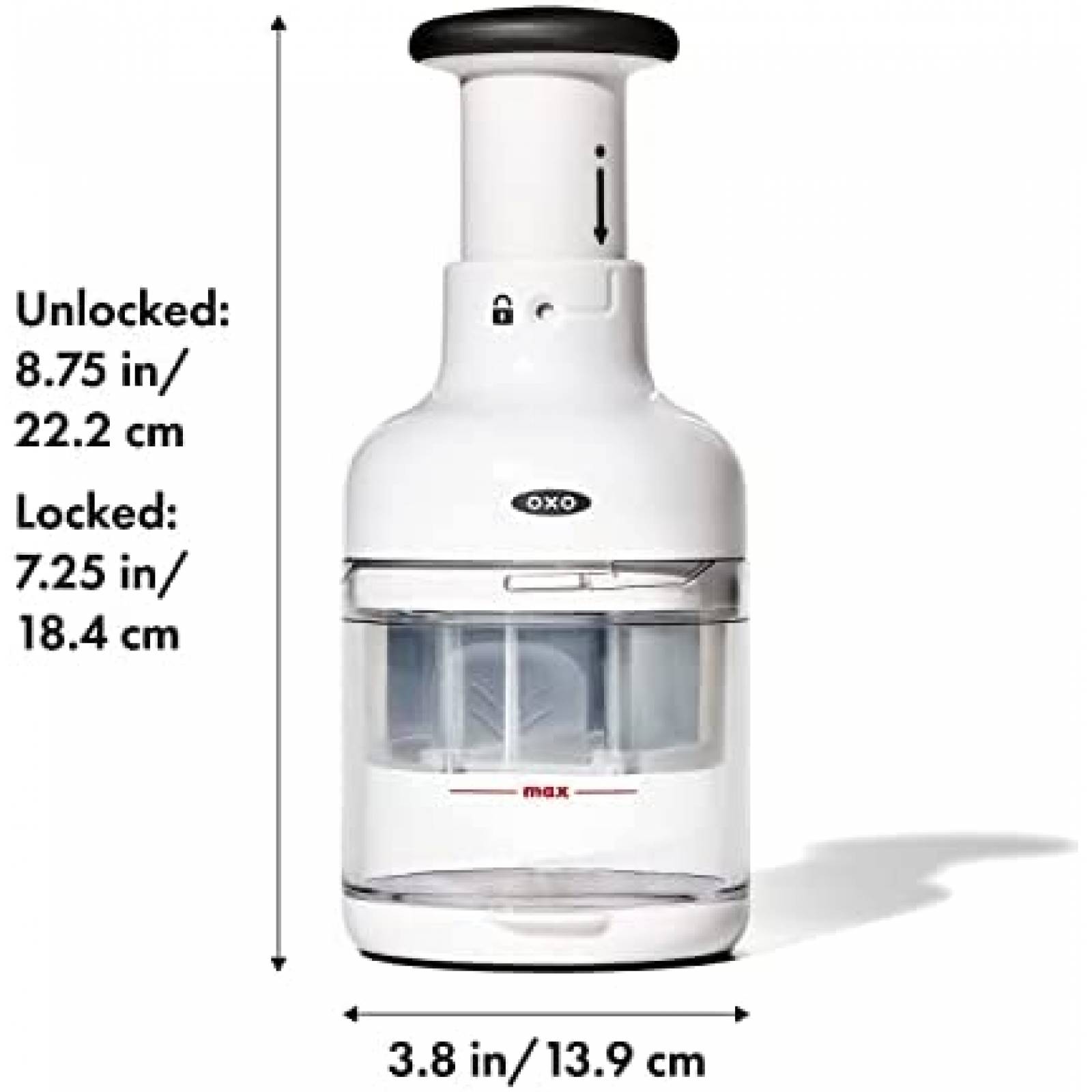 Picador de Verduras OXO Good Grips Acero Inox Mango Goma