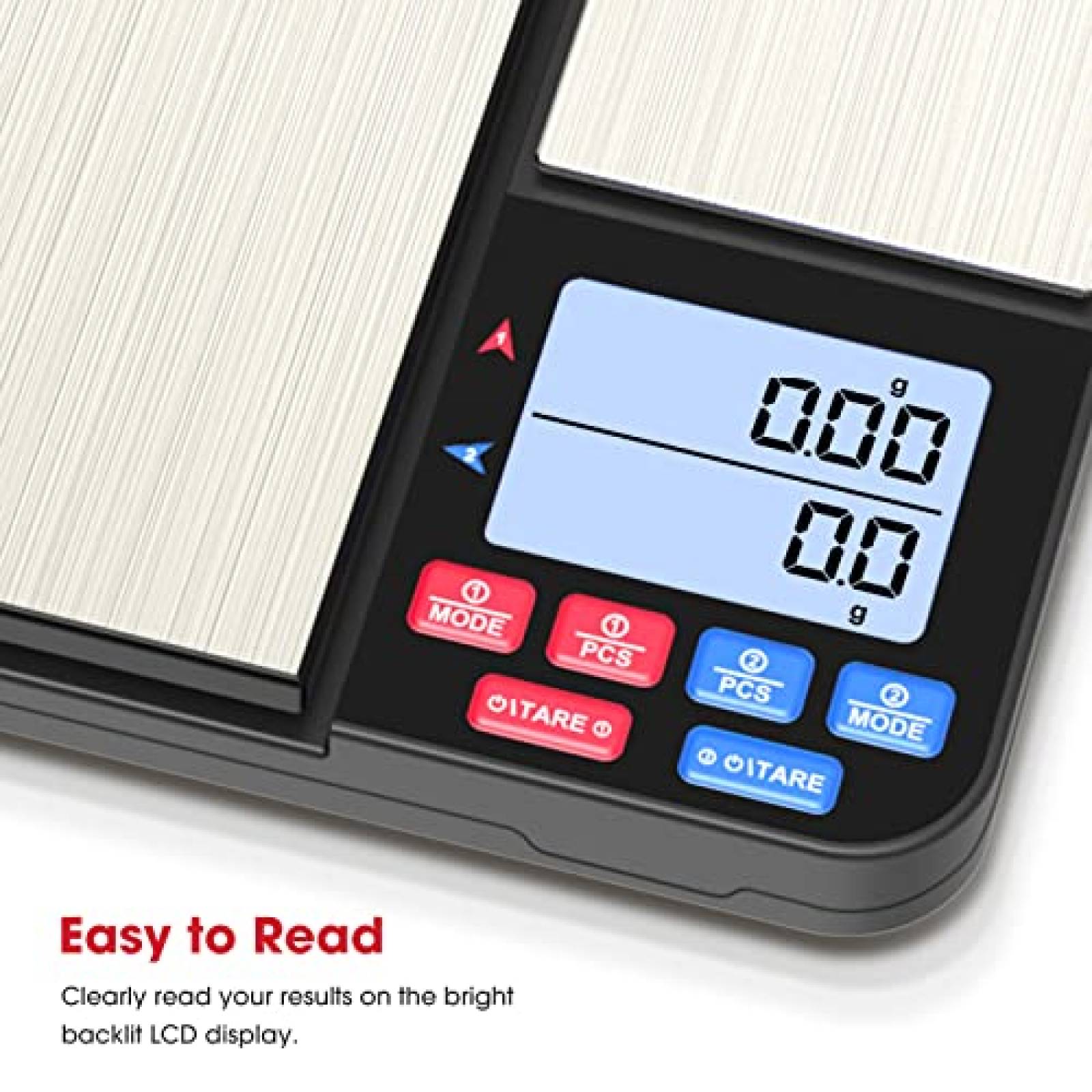 Bascula Digital Mik-Nana de Plataforma Dual -Negro