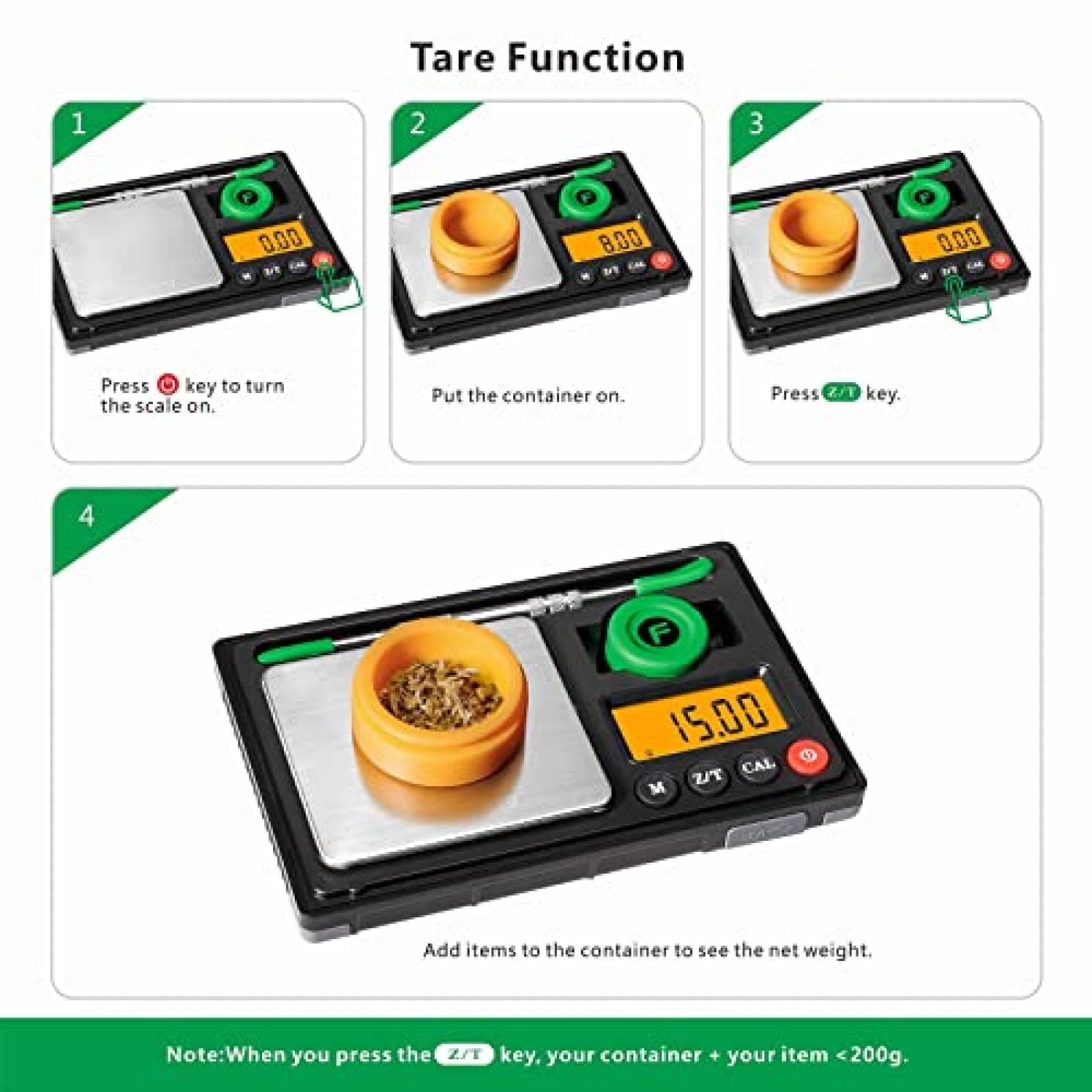 Bascula Digital Fuzion Recargable 6 Unidades Conversion