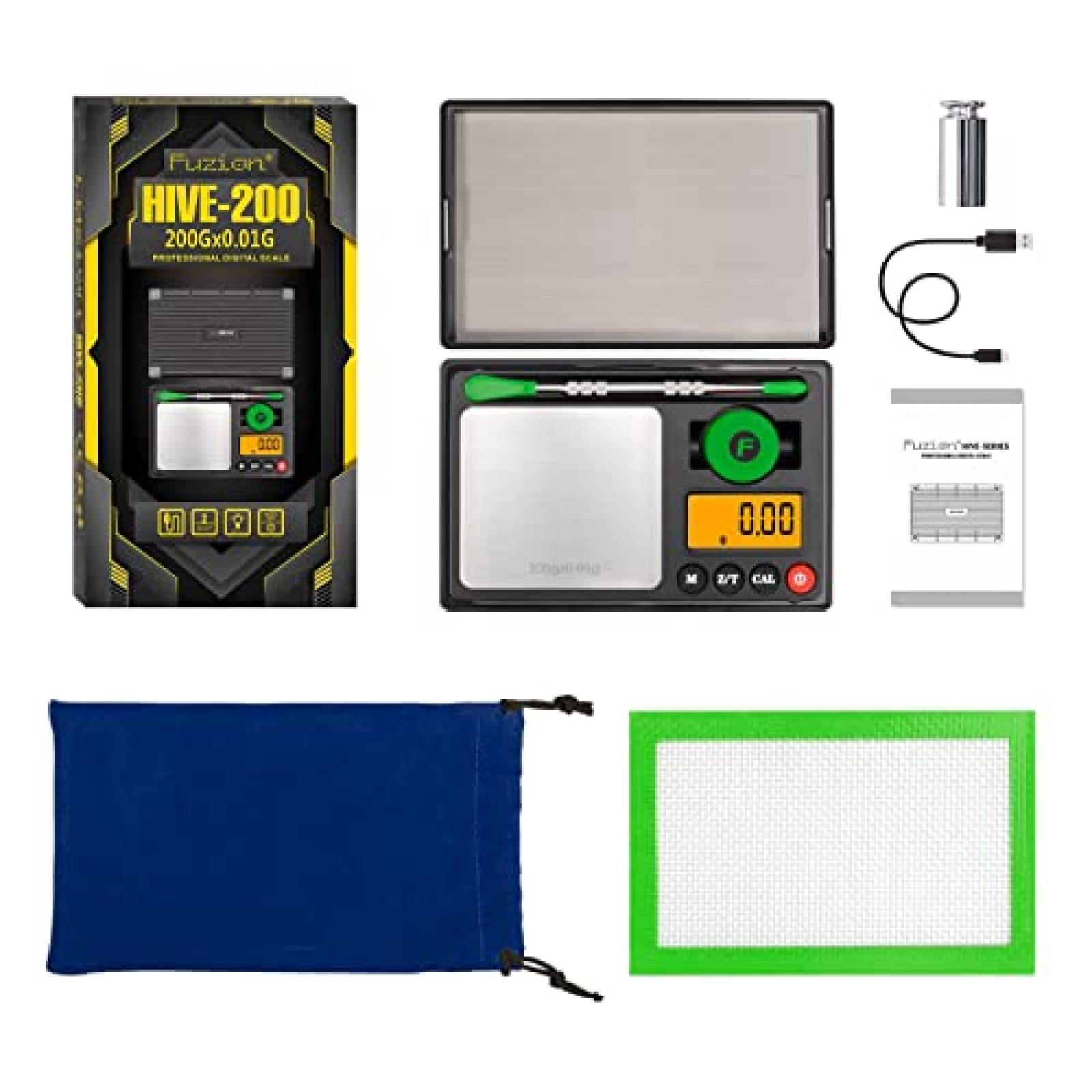 Bascula Digital Fuzion Recargable 6 Unidades Conversion