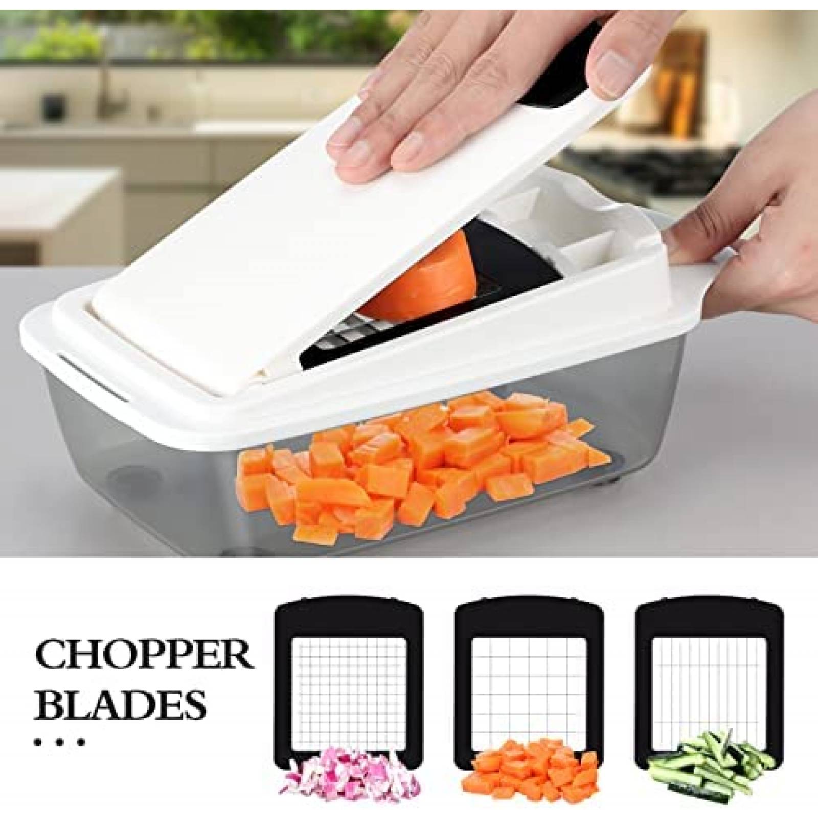 Cortador de Verduras Smile Mom 11 Cuchillas Alta Calidad