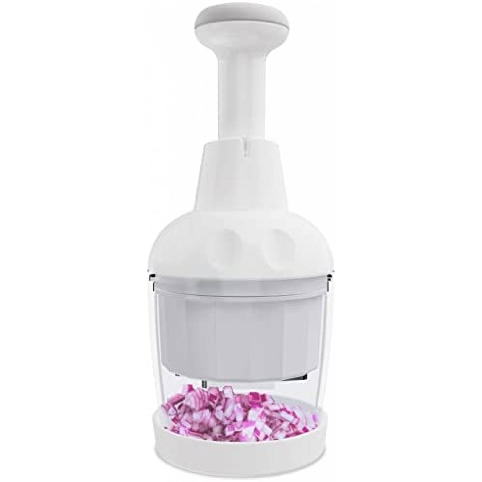 Cortador de Alimentos Kewery Compacto Acero Inoxidable