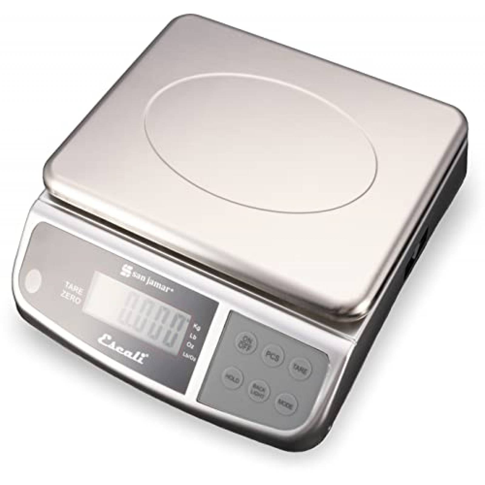 Bascula Digital San Jamar Serie M Capacidad 66lbs -Plata