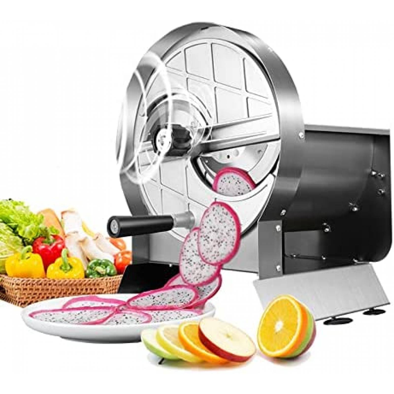 Rebanadora Manual de Frutas y Verduras Anatole Inoxidable