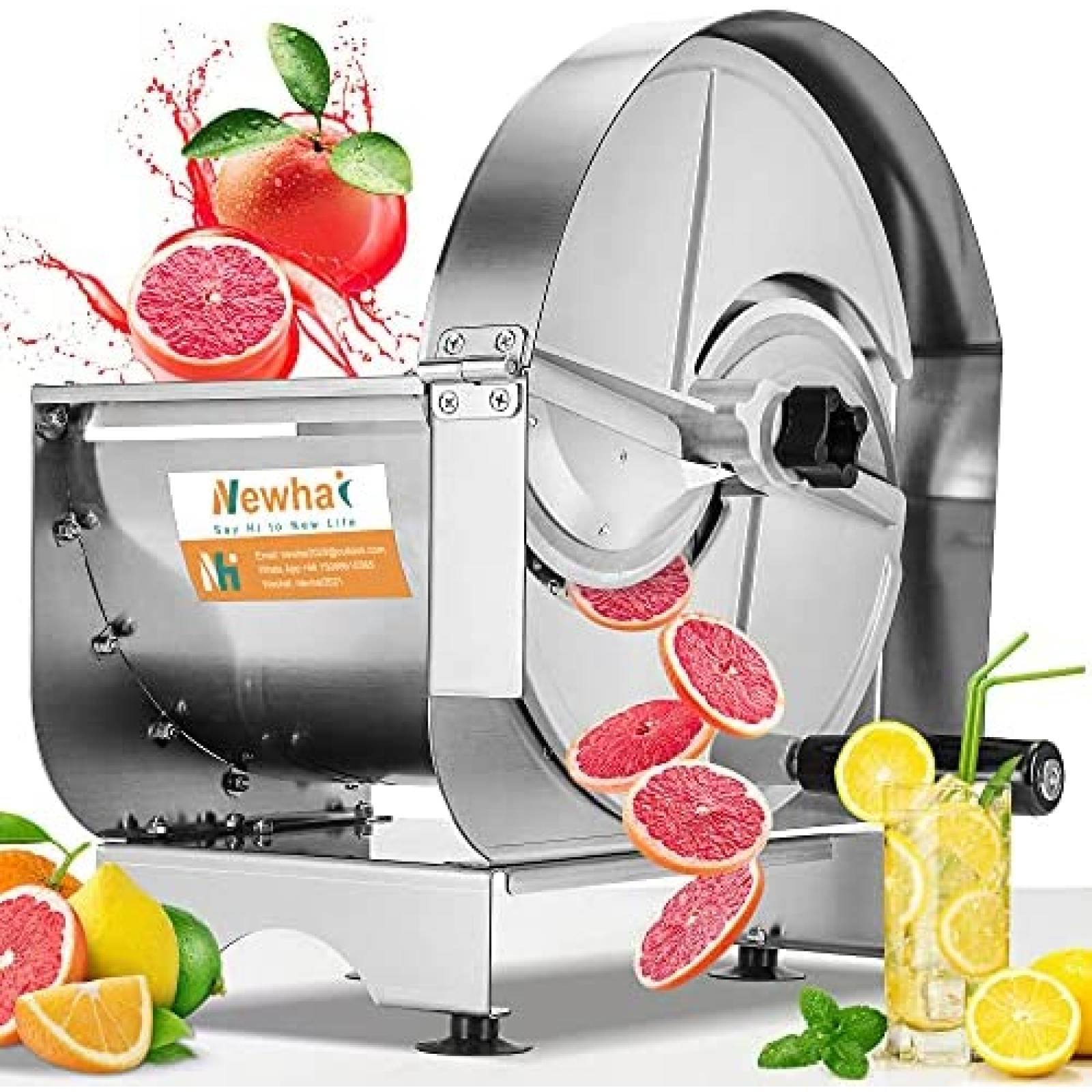 Rebanadora Manual de Frutas y Verduras Newhai Ajustable