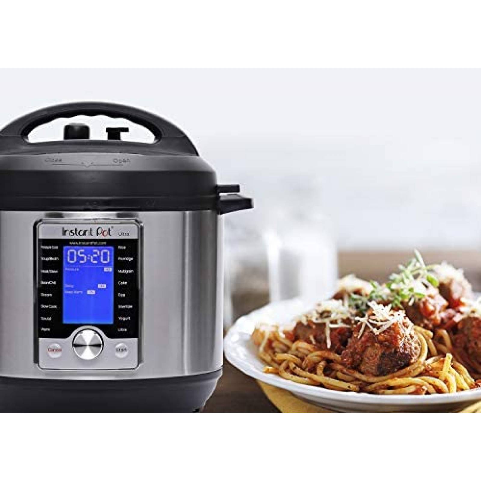 Olla a Presion Instant Pot 10 en 1 de 6 Qrts -Plata