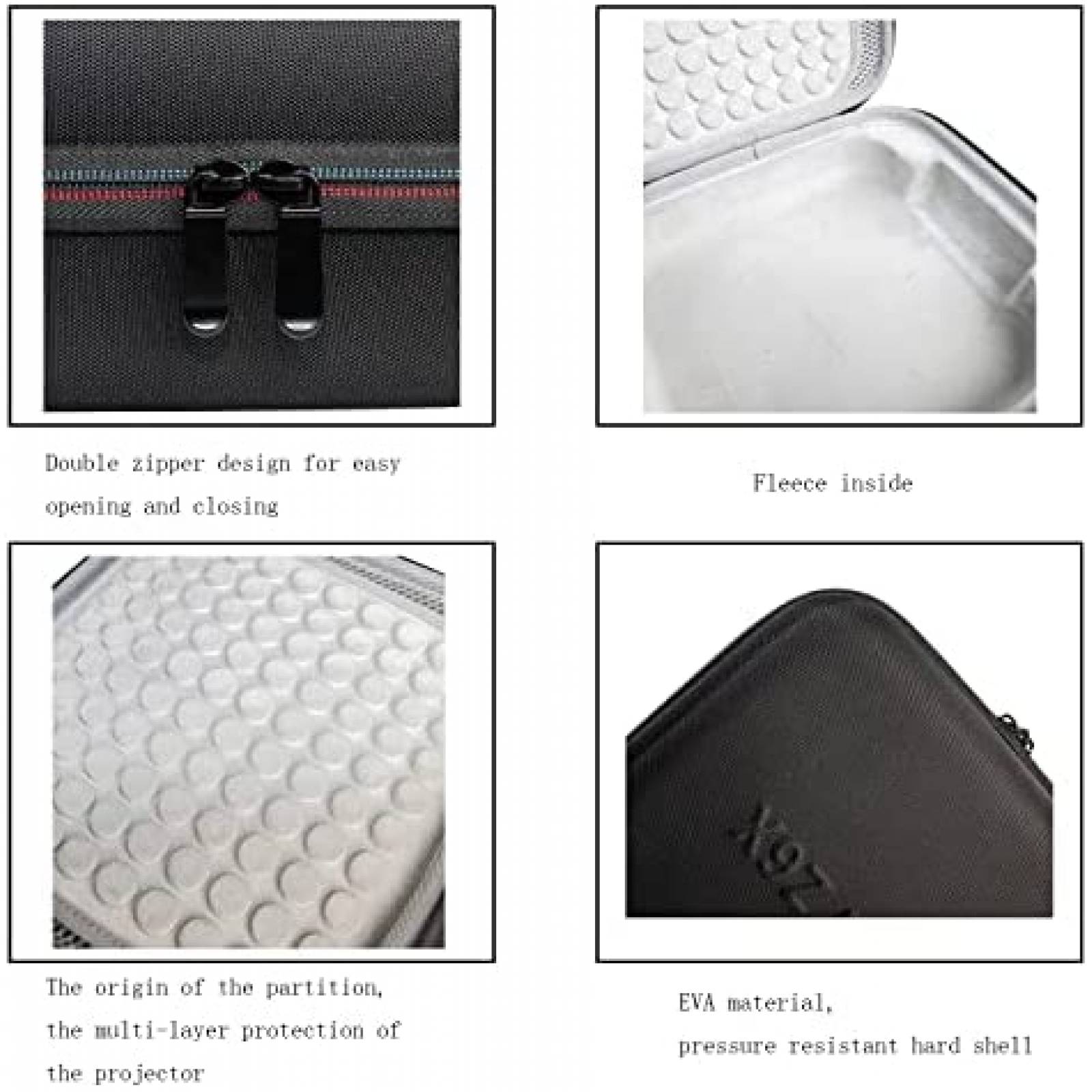 Funda Proyector Hounyoln para XGIMI Elfin Mini -Blanco