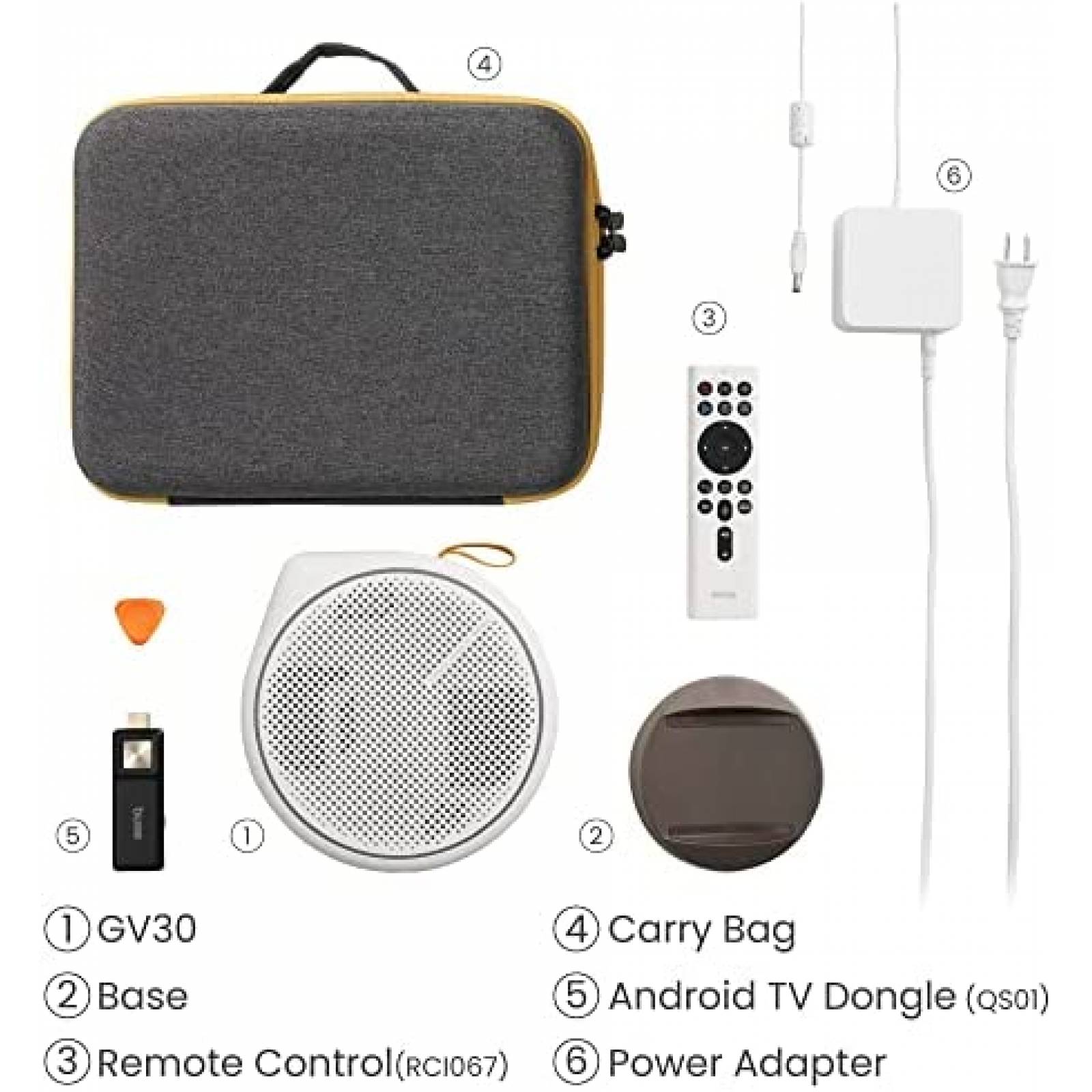 Proyector de Techo Portatil BenQ GV30 Enfoque Automatico