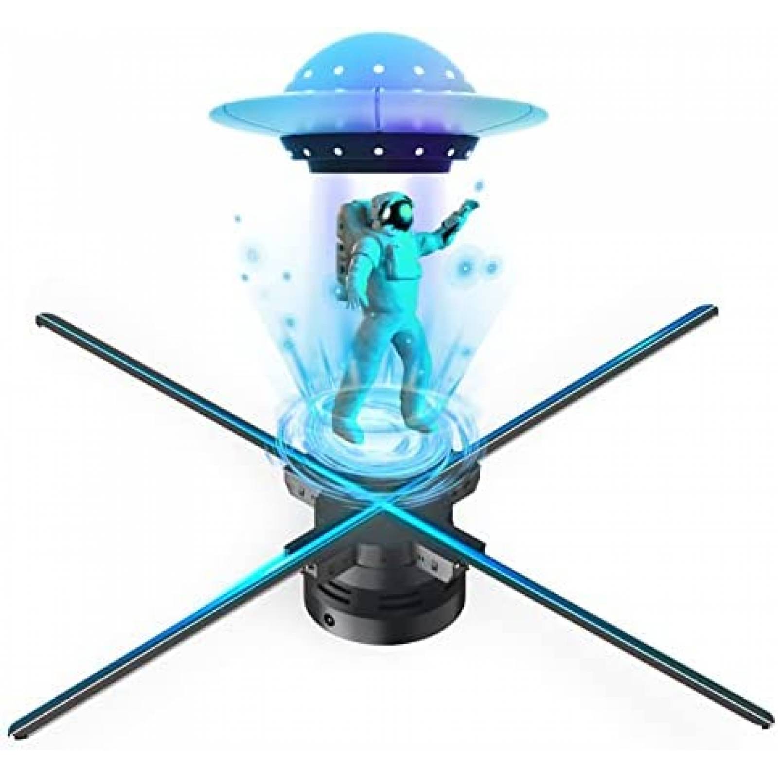 Ventilador de Visualizacion Holografica 3D WANTHER MS6 25.6"