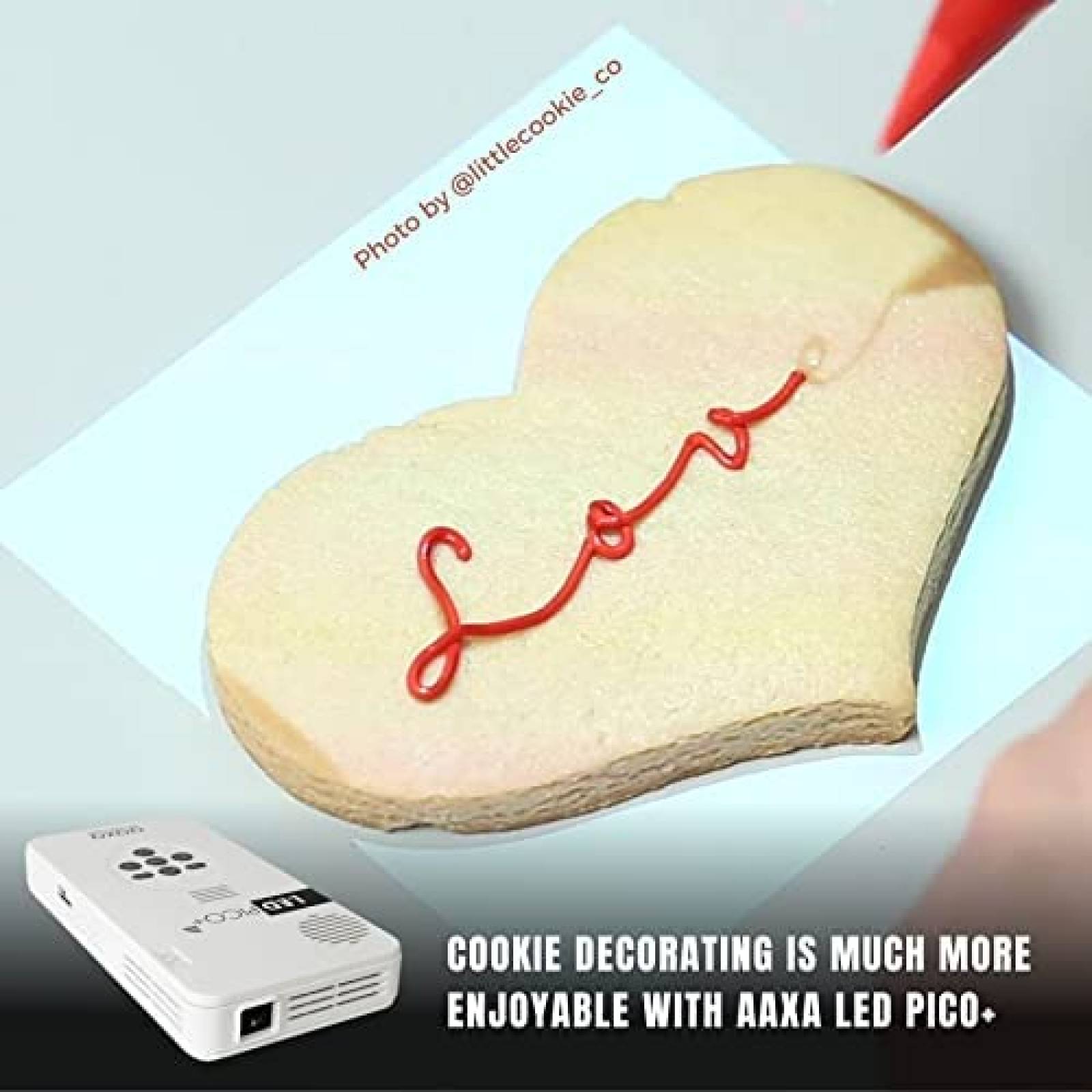 Pico Proyector AAXA 30L 720p Mini-HDMI microSD -Blanco