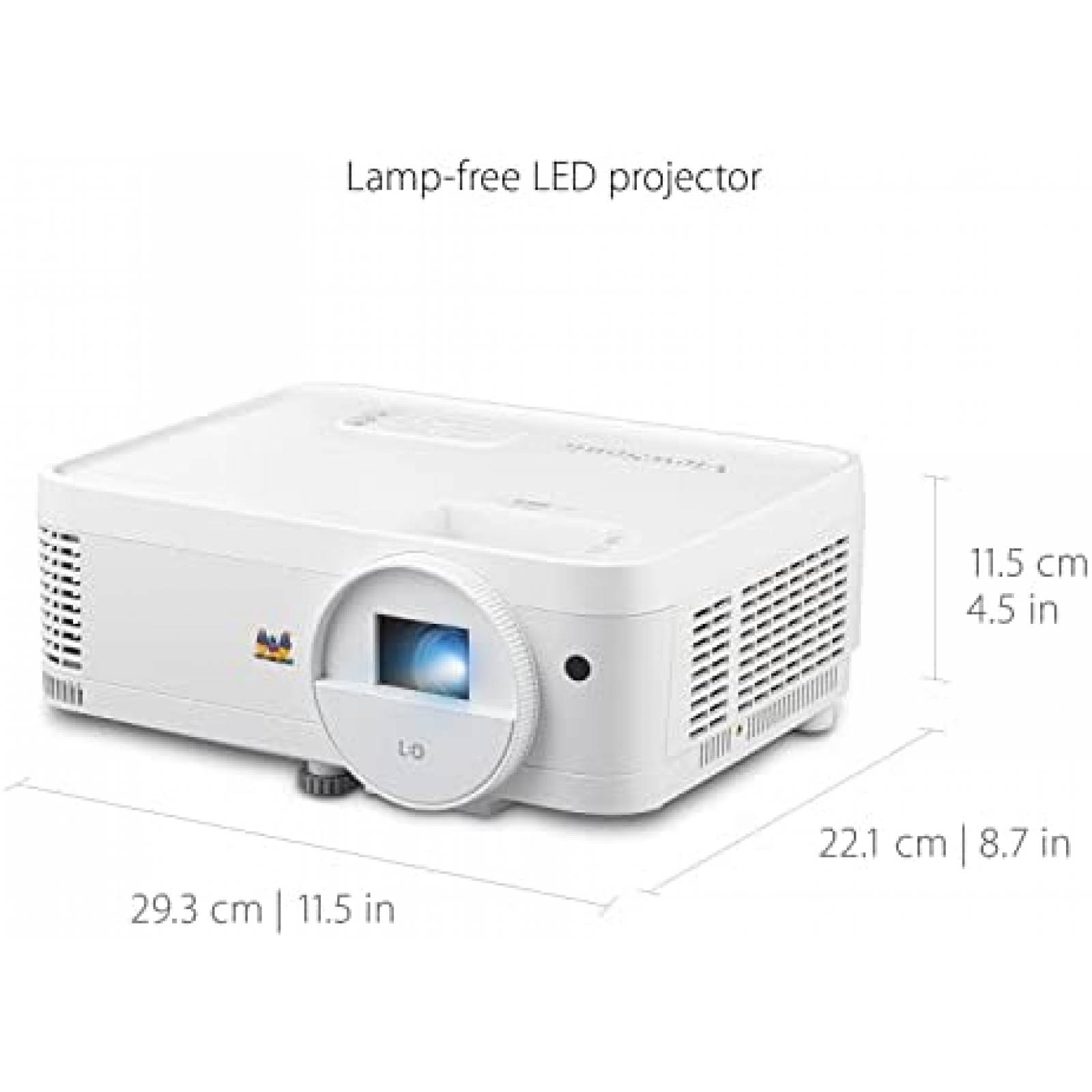 Proyector ViewSonic LS500WH 1280X800 3000 lumenes -Blanco