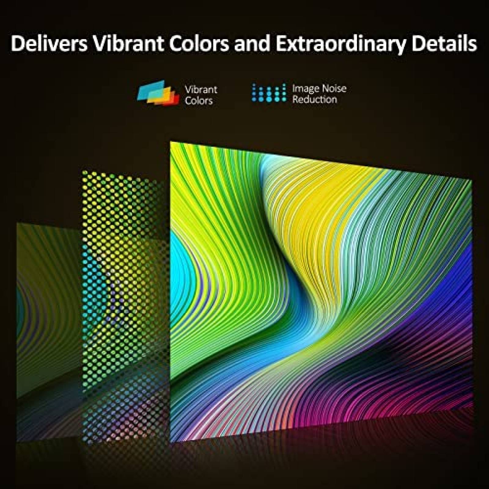 Proyector NexiGo 600 lumenes 1080P compatible con 4K -Negro