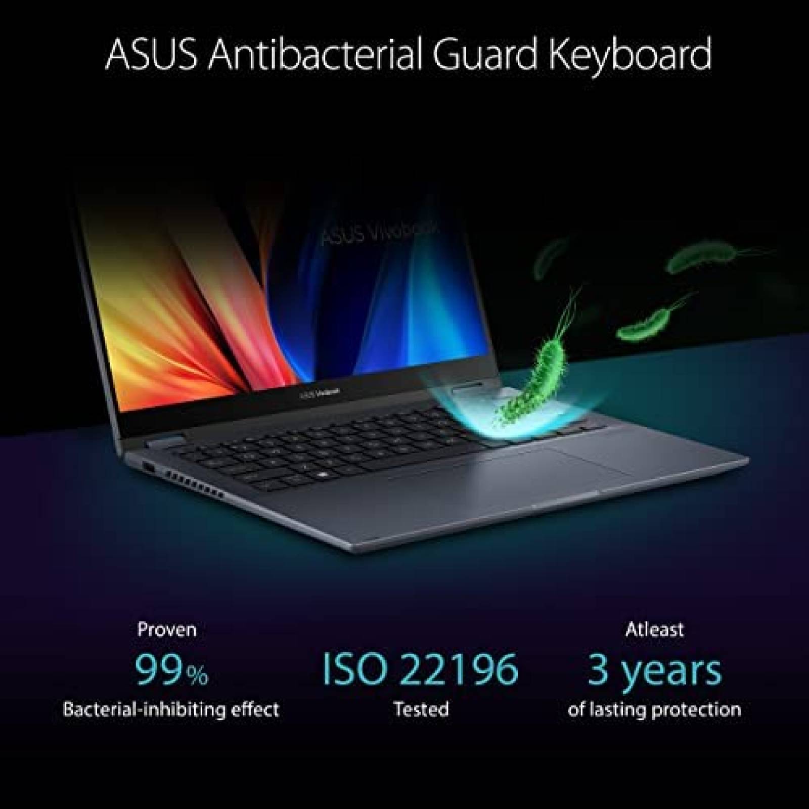 Laptop ASUS Vivobook S 14 Flip 14" IntelCore i5 8GB RAM Azul