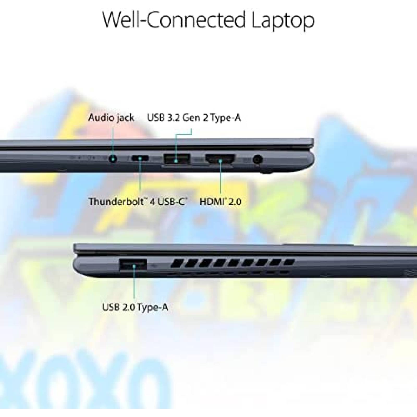 Laptop ASUS Vivobook S 14 Flip 14" IntelCore i5 8GB RAM Azul