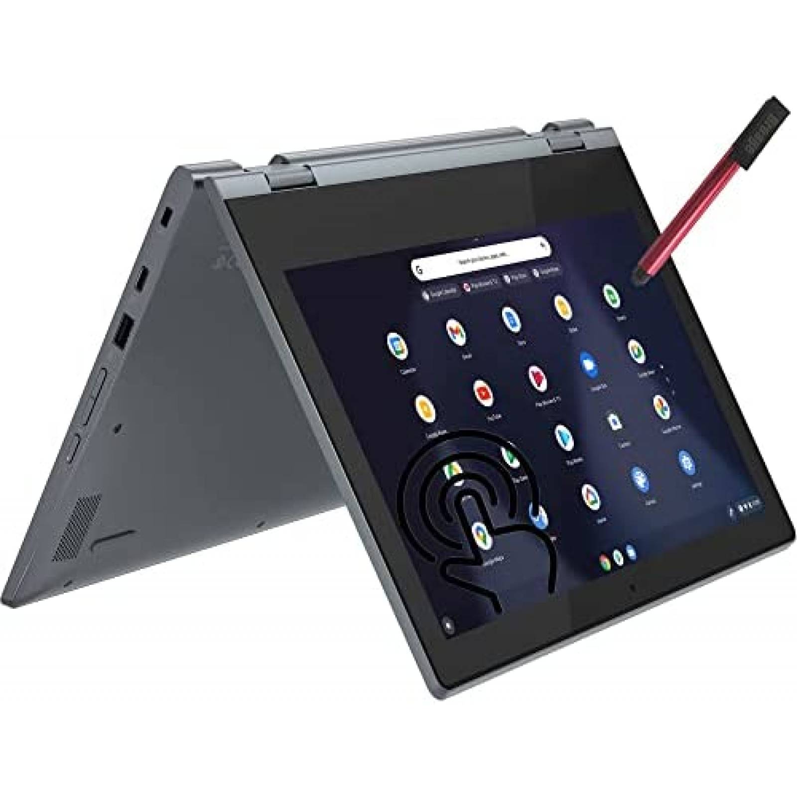 Laptop Lenovo 11.6'' Touch 4GB RAM 128GB 64GB eMMC + 64GB