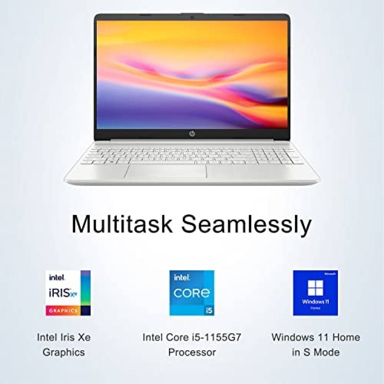 Laptop HP 15 15.6" Touch Intel Core i5 16GB RAM 1TB SSD