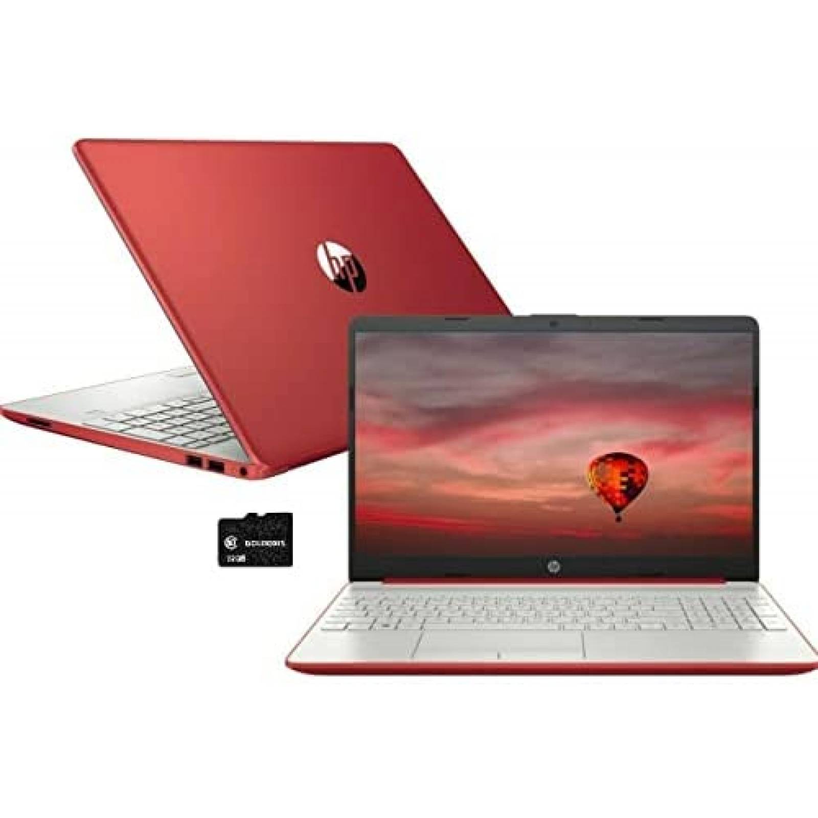 Laptop HP Pavilion 15.6'' Intel Pentium 8GB RAM 128GB -Rojo