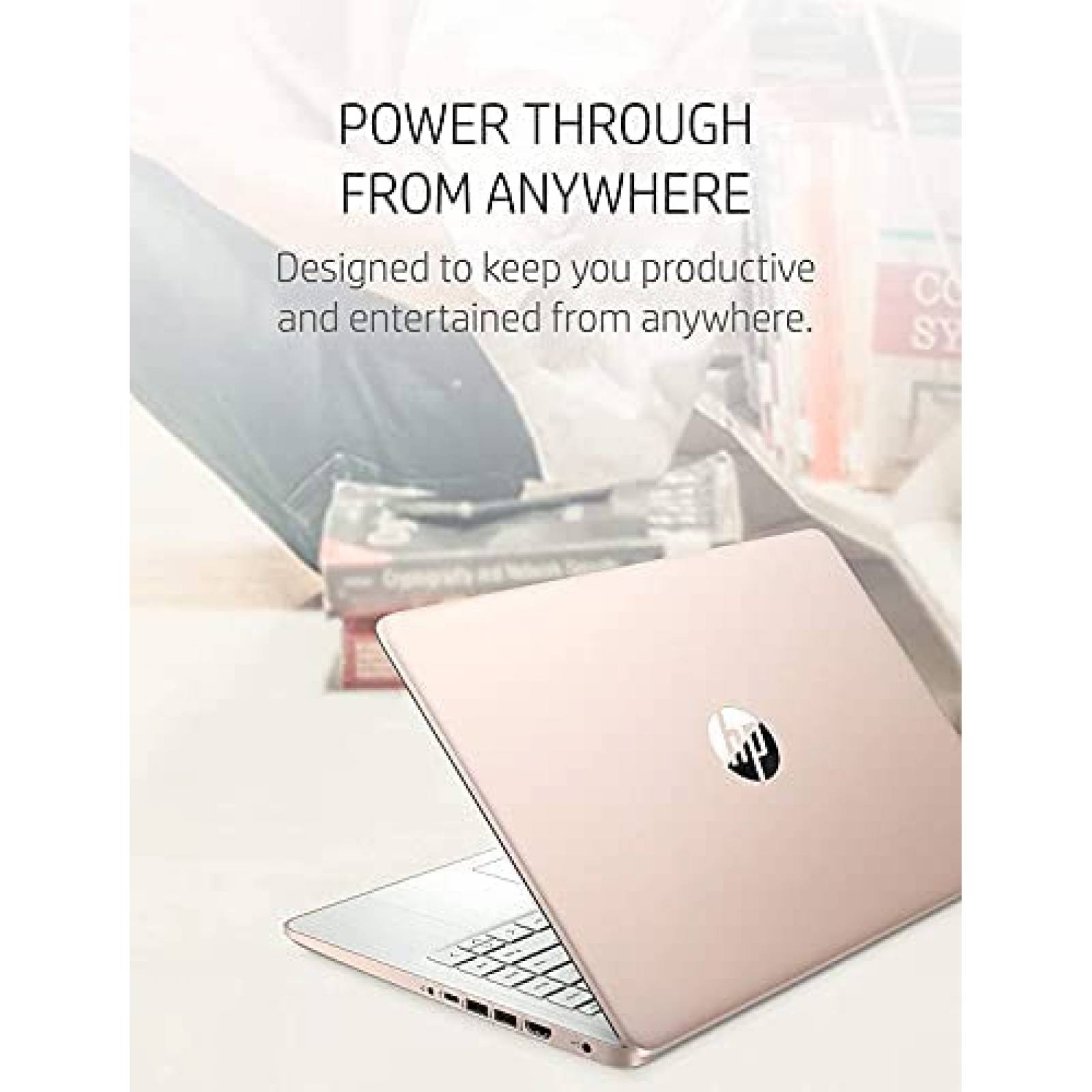 Laptop HP 14 14'' AMD 3000 Series 32GB RAM 1TB SSD -Rosa