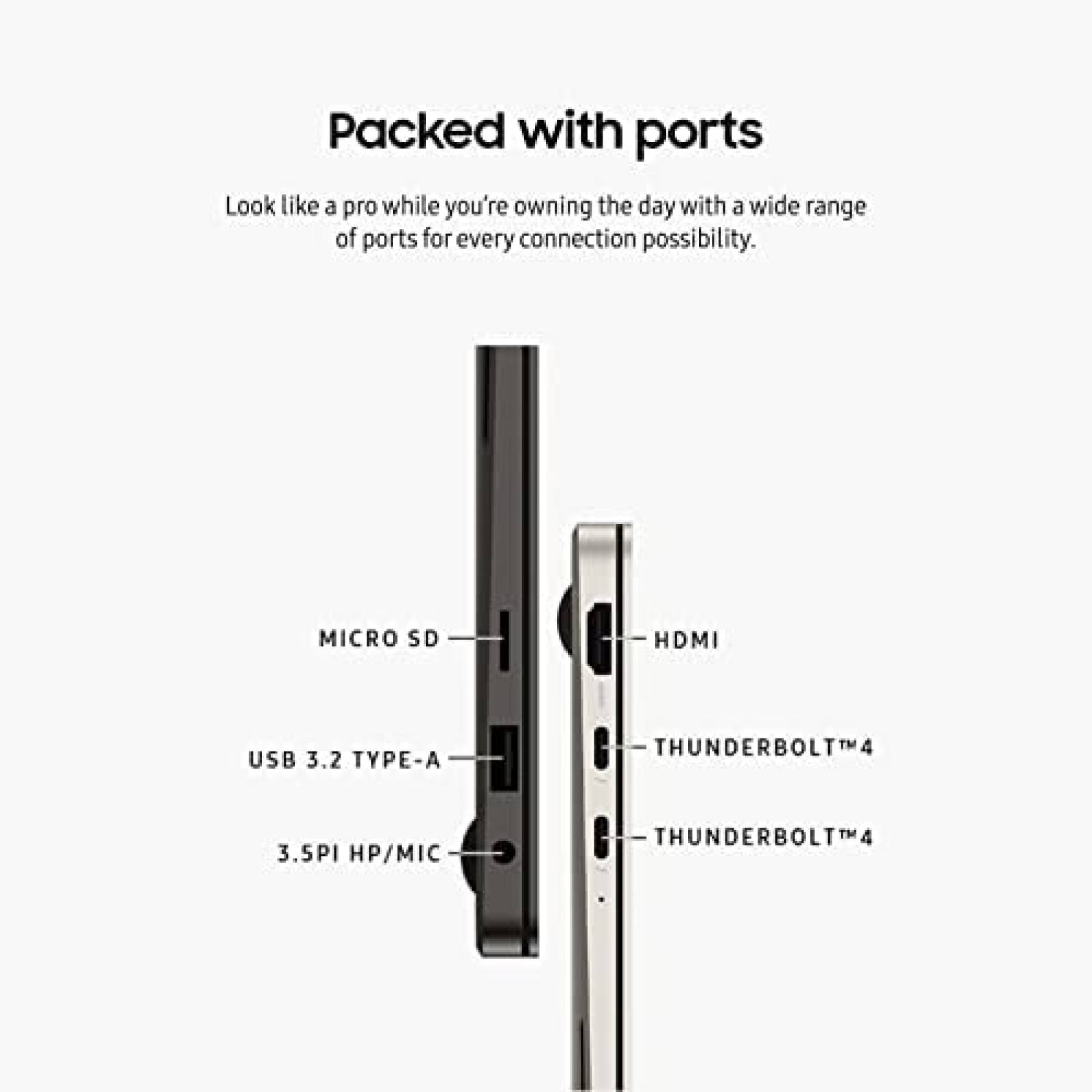 Laptop SAMSUNG Galaxy Book3 Pro 14'' i7 16GB 512GB -Grafito