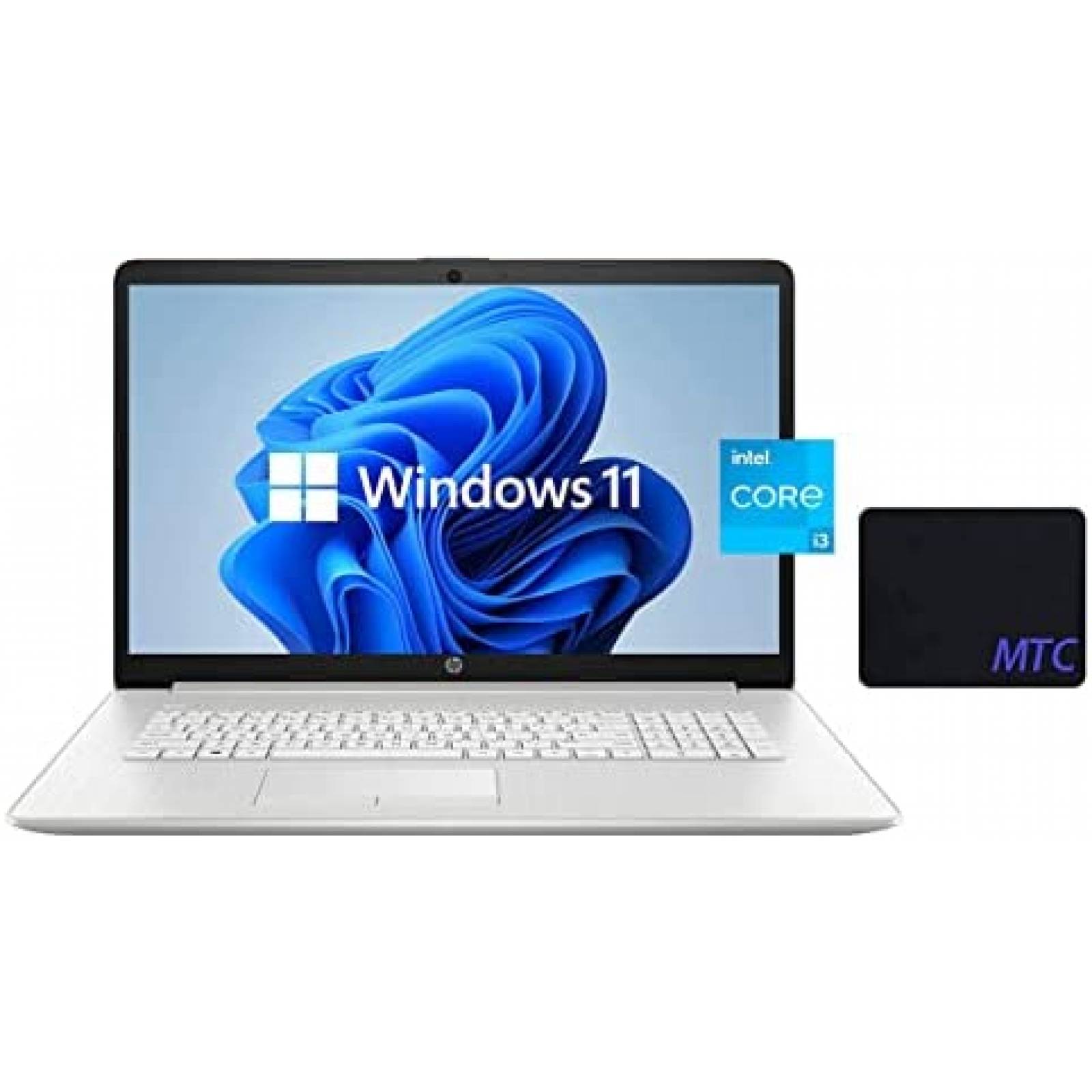 Laptop HP Pavilion 17 17.3 FHD 11 gen i3 16GB RAM 512GB SSD